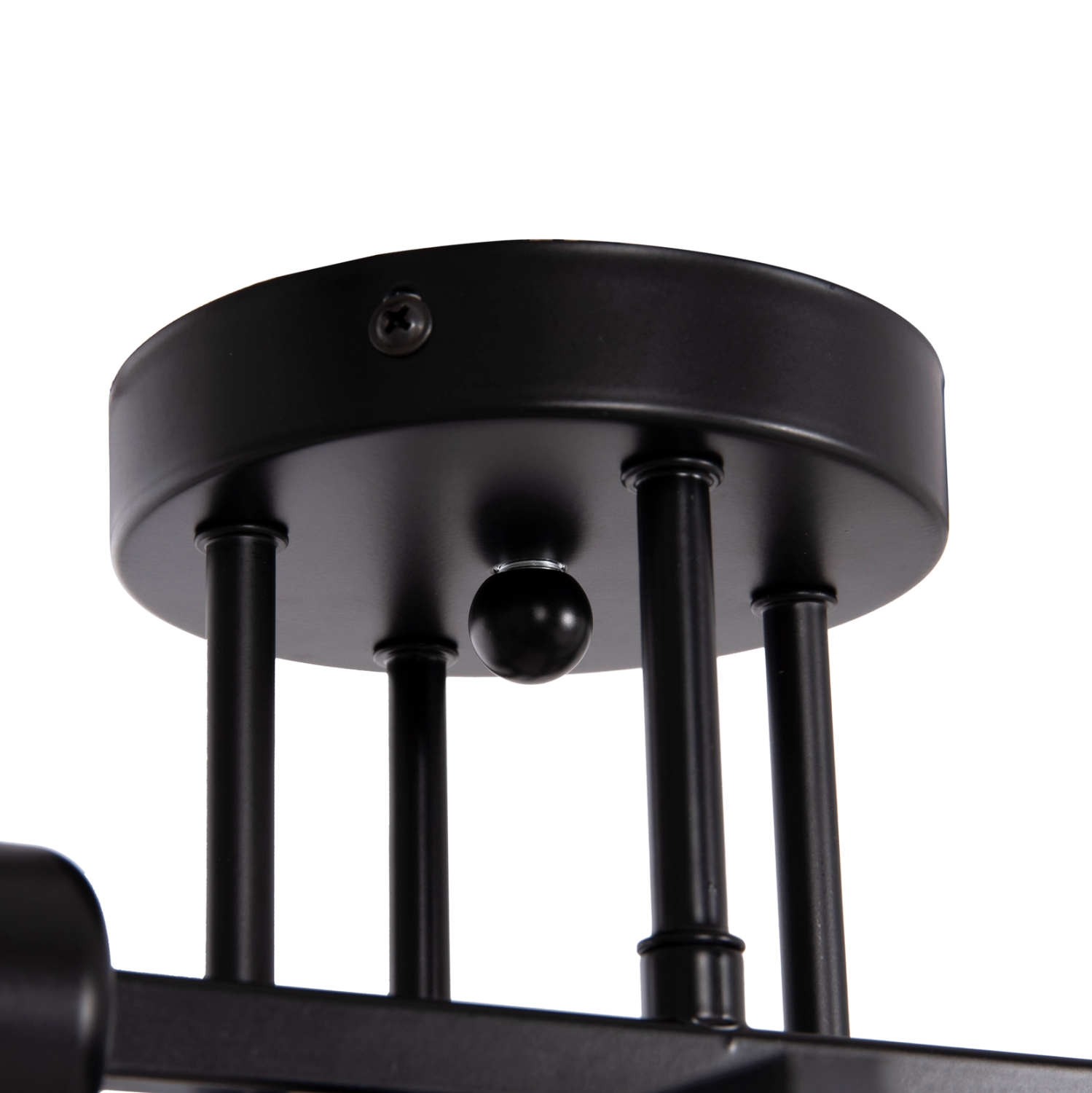 ΦΩΤΙΣΤΙΚΟ ΟΡΟΦΗΣ ΠΟΛΥΦΩΤΟ LIGHTY HM7428.11 ΜΕΤΑΛΛΟ ΣΕ ΜΑΥΡΟ 28x28x15Υεκ. 6