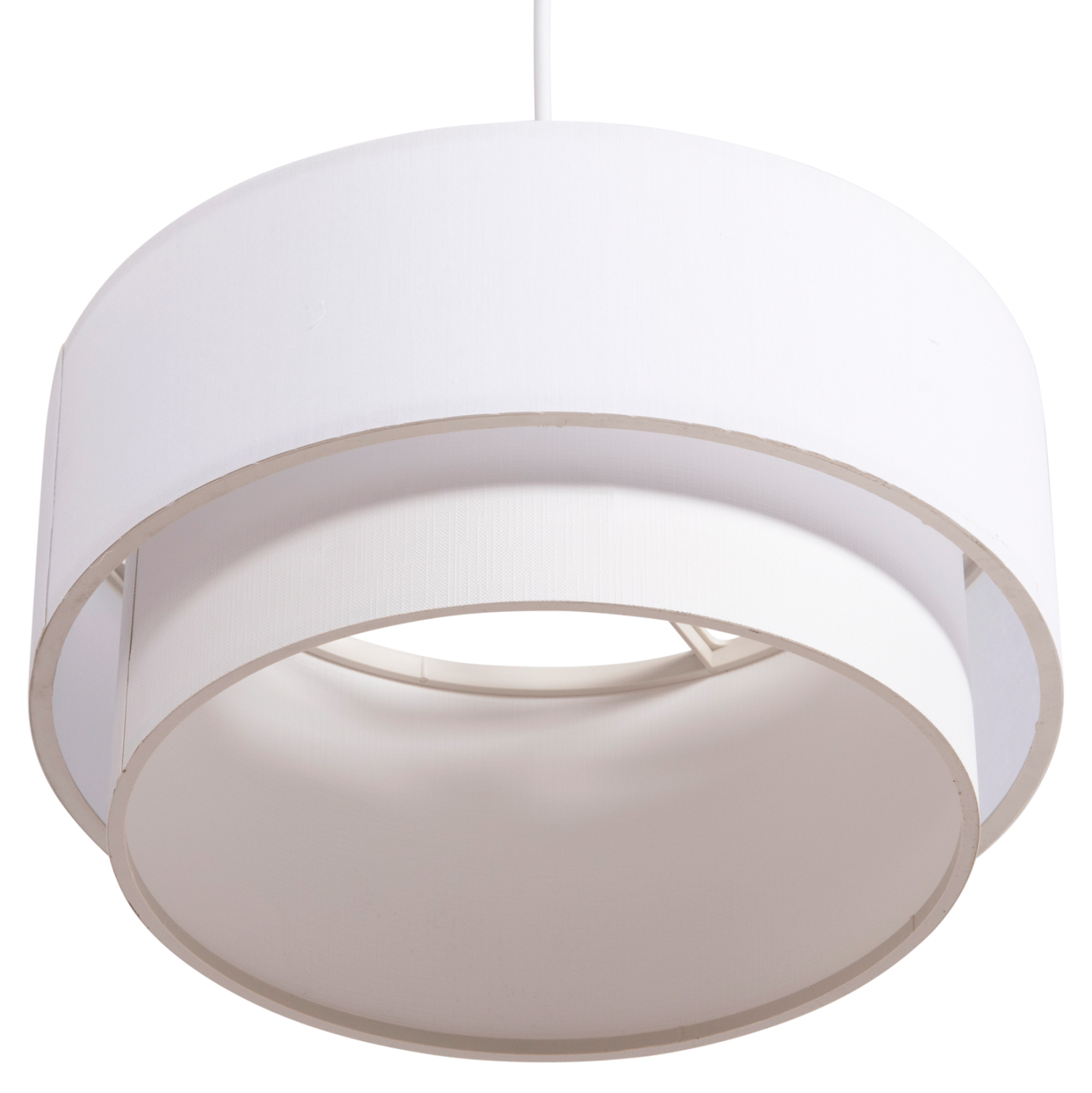 ΦΩΤΙΣΤΙΚΟ ΟΡΟΦΗΣ ΚΥΛΙΝΔΡΙΚΟ KRIKS HM4707.01 PVC ΣΕ ΛΕΥΚΟ Φ30x70Υεκ. 5