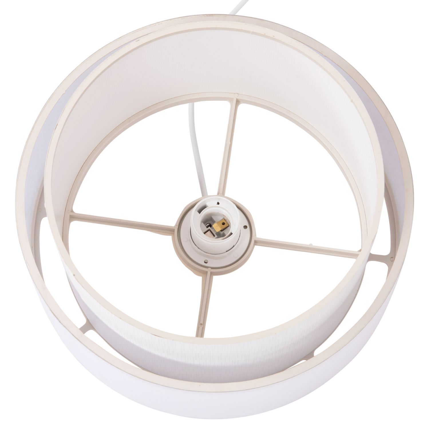 ΦΩΤΙΣΤΙΚΟ ΟΡΟΦΗΣ ΚΥΛΙΝΔΡΙΚΟ KRIKS HM4707.01 PVC ΣΕ ΛΕΥΚΟ Φ30x70Υεκ. 6