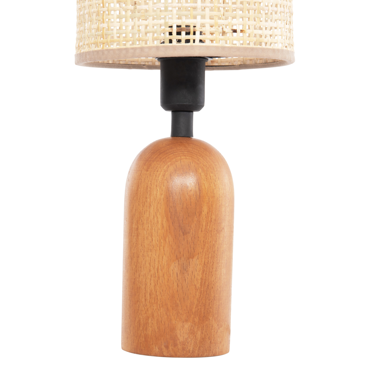 ΕΠΙΤΡΑΠΕΖΙΟ ΦΩΤΙΣΤΙΚΟ LYKTUR HM4709 ΜΠΕΖ ΚΑΠΕΛΟ WICKER-ΞΥΛΙΝΗ ΒΑΣΗ Φ15,5x35,5Υεκ. 7