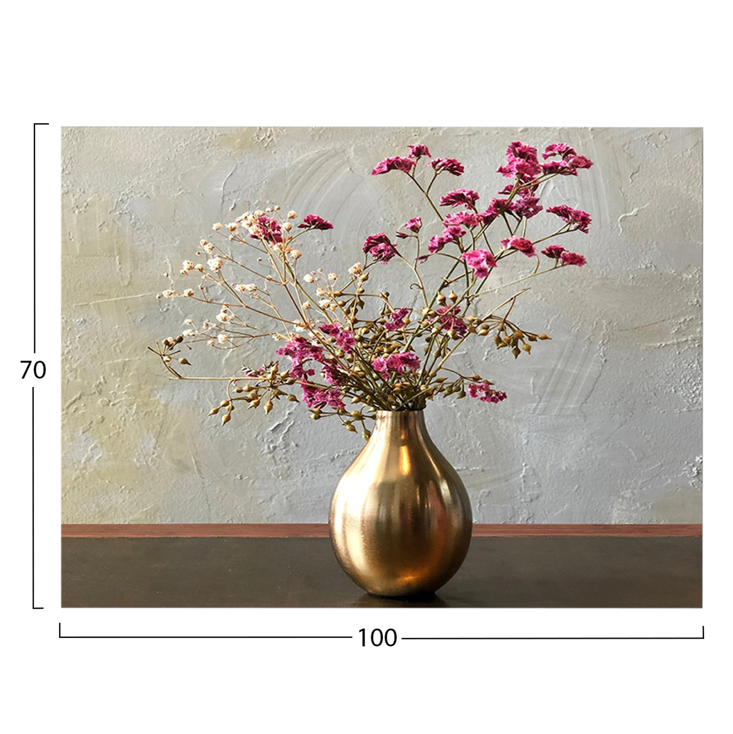 ΠΙΝΑΚΑΣ TOIXOY ΣΕΙΡΑ GOBI HM4773 ΕΚΤΥΠΩΜΕΝΟΣ ΚΑΜΒΑΣ 100x3(πάχος)x70Υεκ. 3