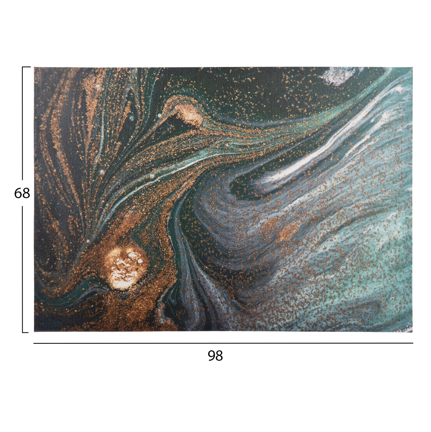 ΠΙΝΑΚΑΣ TOIXOY ΣΕΙΡΑ GOBI HM4780 ΕΚΤΥΠΩΜΕΝΟΣ ΚΑΜΒΑΣ 98x2,5(πάχος)x68Υεκ. 3