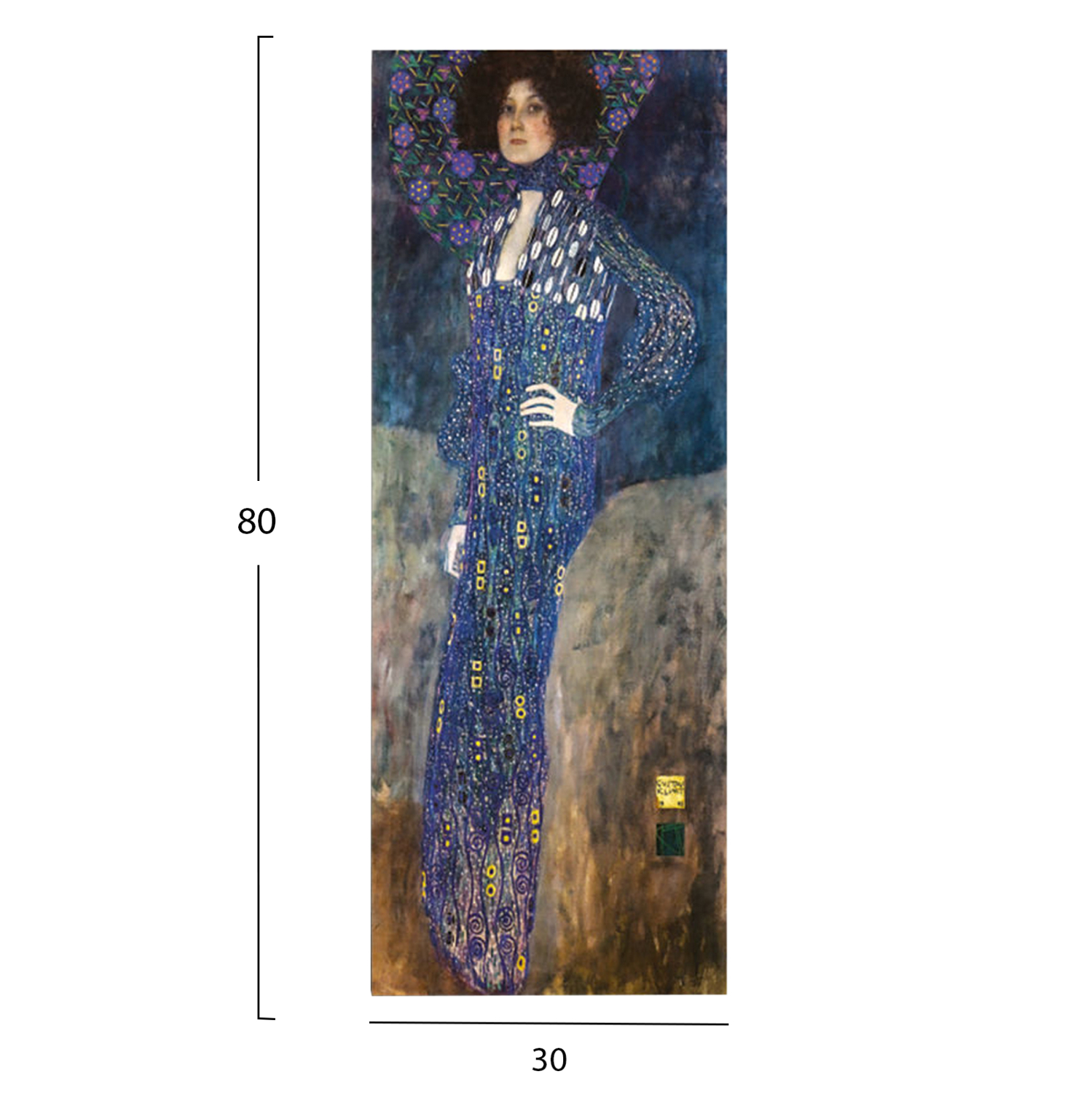 ΠΙΝΑΚΑΣ TOIXOY ΣΕΙΡΑ GOBI HM4833 ΕΚΤΥΠΩΜΕΝΟΣ ΚΑΜΒΑΣ 30x3(πάχος)x80Yεκ. 2