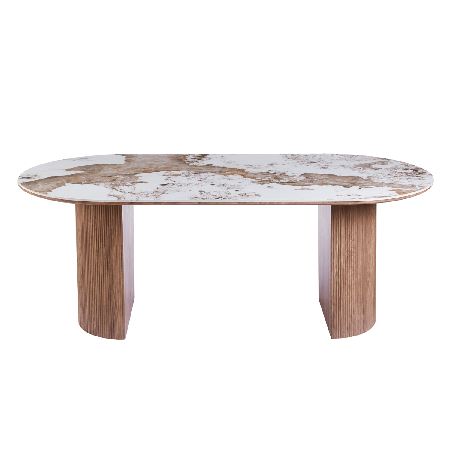 ΤΡΑΠΕΖΙ ΟΒΑΛ MARBLEX HM18428 ΚΕΡΑΜΙΚΟ TOP ΣΕ PANDORA--MDF ΠΟΔΙΑ 210x100x77Υεκ 3