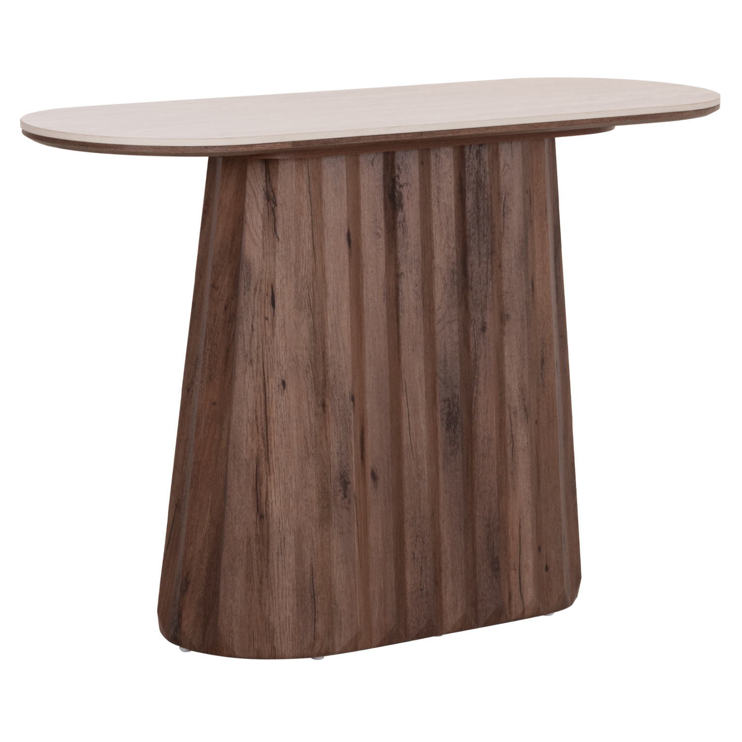 ΚΟΝΣΟΛΑ WALDEN HM18439 ΚΕΡΑΜΙΚΟ TOP ΤΡΑΒΕΡΤΙΝΑ--MDF ΒΑΣΗ ΚΑΡΥΔΙ 120x40x76Υεκ 1