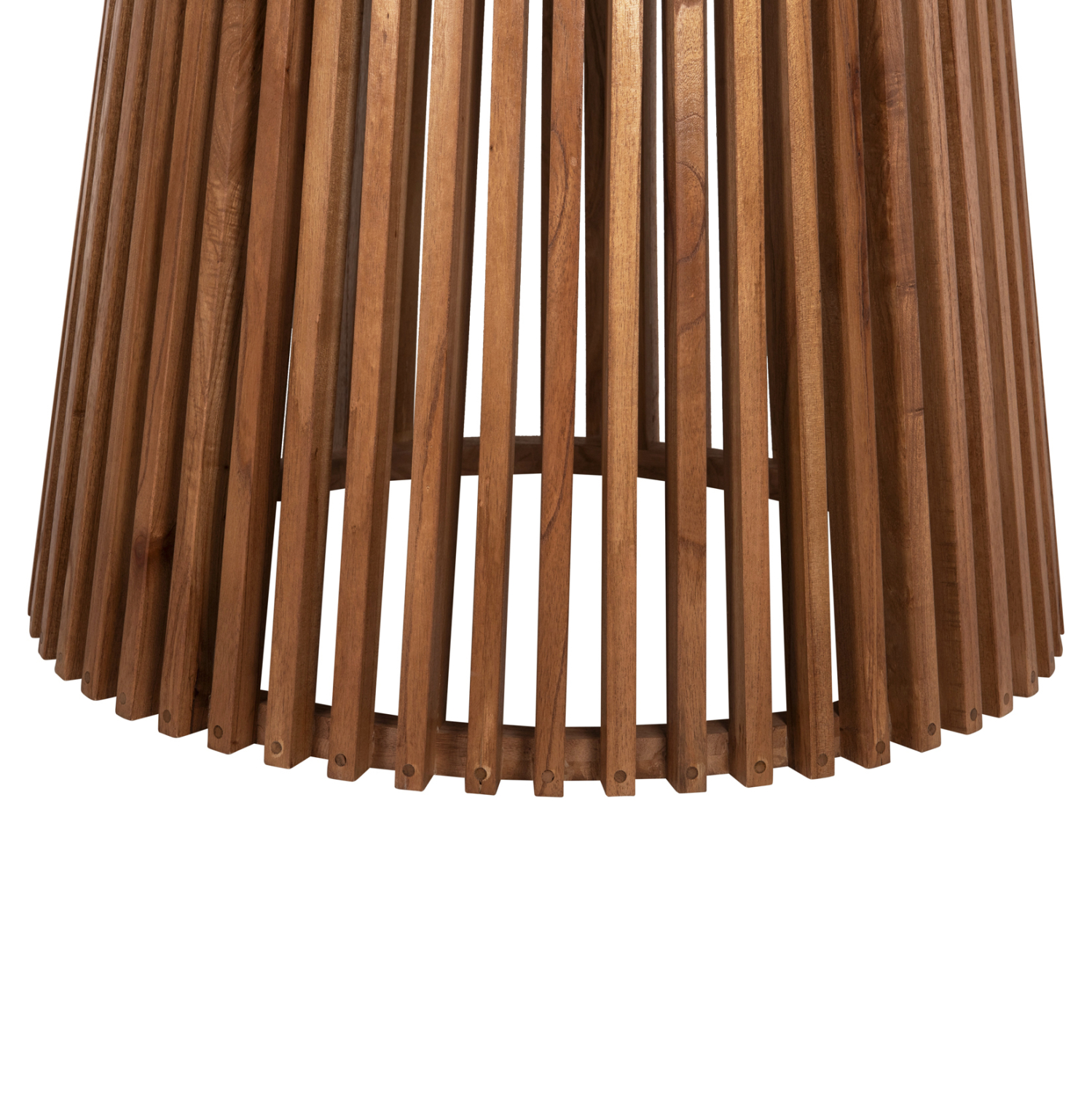 ΤΡΑΠΕΖΙ ΤΡΑΠΕΖΑΡΙΑΣ FRANTZ HM9457.11 ΜΑΣΙΦ MINDI ΞΥΛΟ ΣΕ ΦΥΣΙΚΟ Φ150x75Υεκ. 4