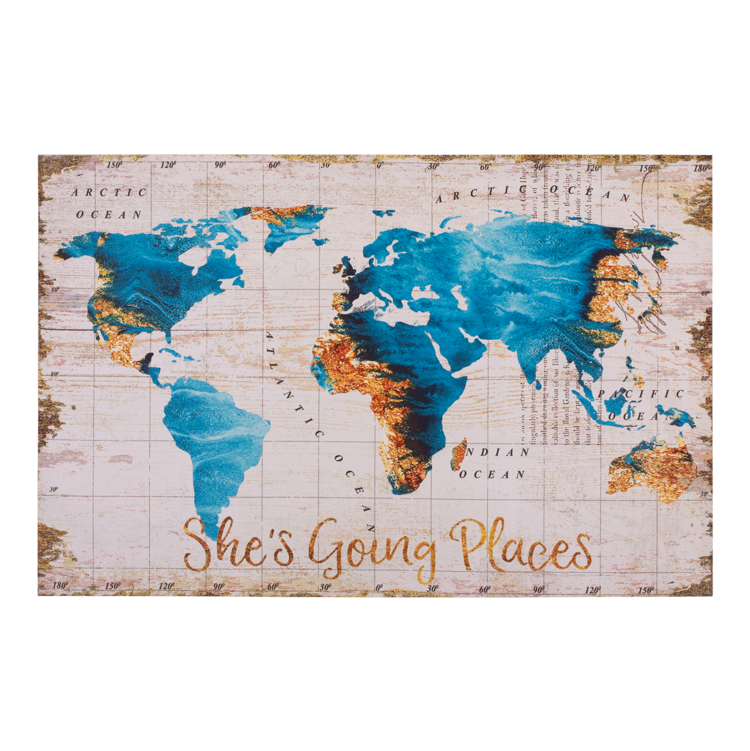 ΠΙΝΑΚΑΣ ΚΑΜΒΑΣ EARTH HM7154.17 90X60X2.5 εκ. 1