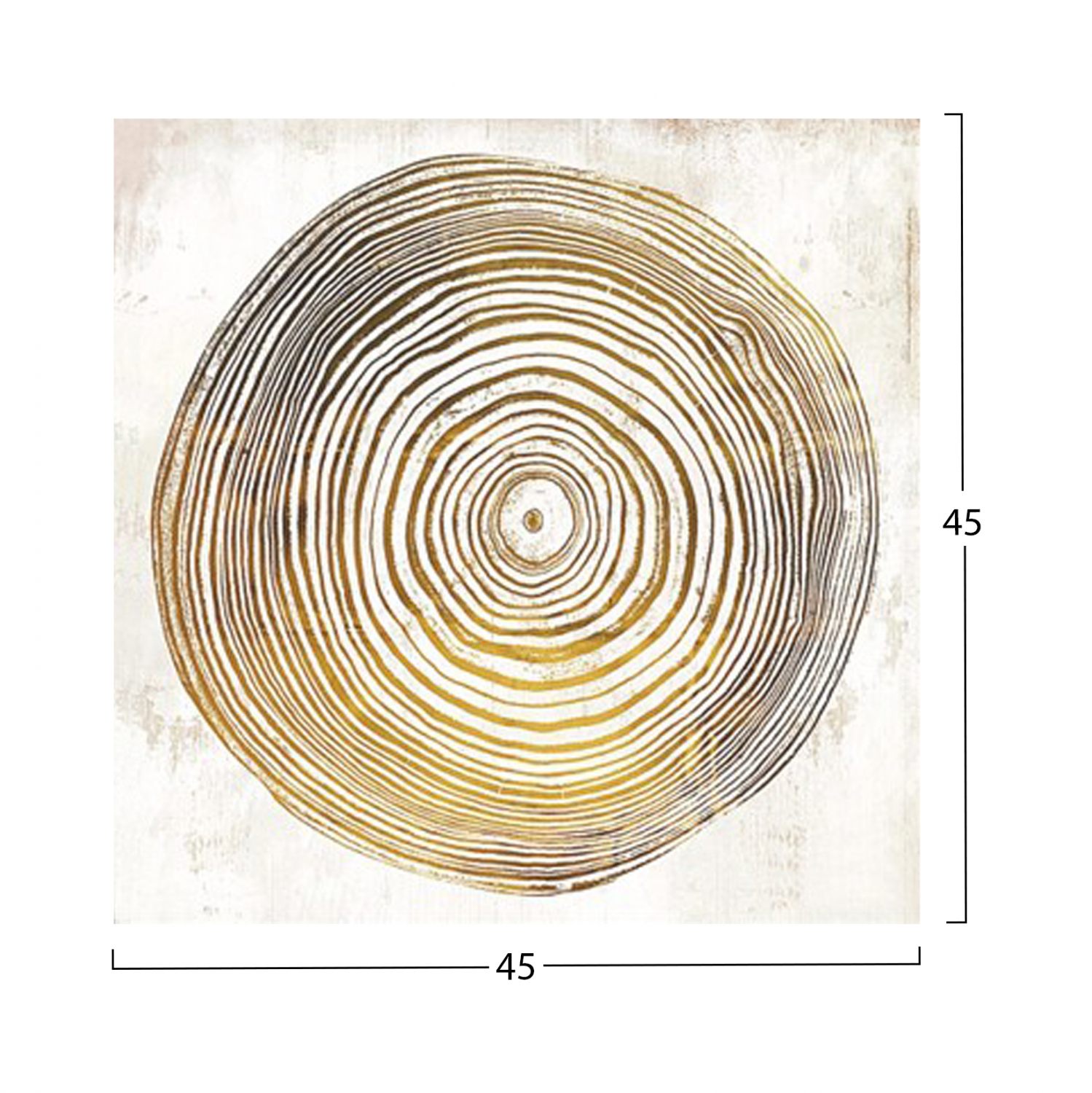 ΠΙΝΑΚΑΣ ΚΑΜΒΑΣ DOME OF CHAPEL OF MONTESIEPI HM7199.03 45x3x45 εκ. 2