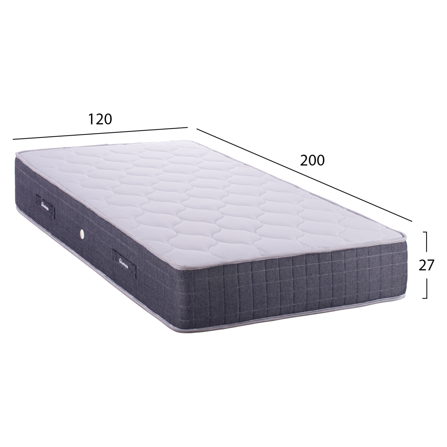 ΣΤΡΩΜΑ DREAMTOPIA CLOUD9 HM656.120 BONNELL SPRING 120x200x27Y εκ. 2