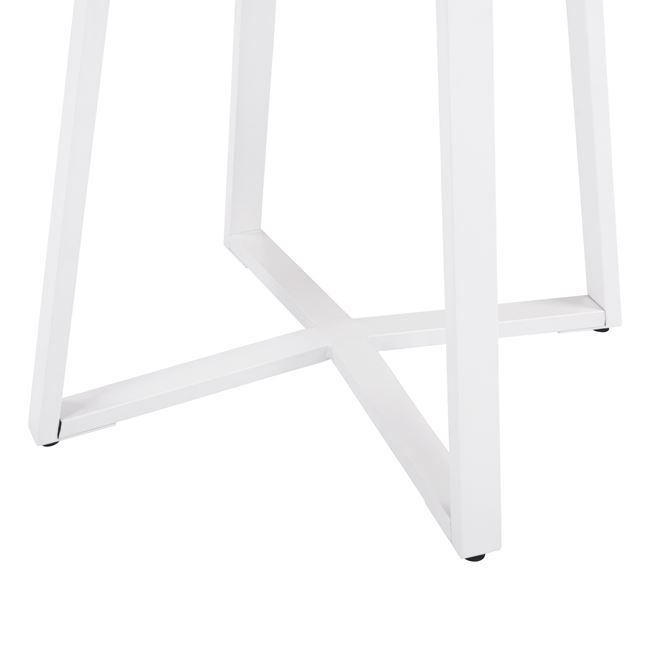 ΒΑΣΗ ΤΡΑΠΕΖΙΟΥ ΛΕΥΚΗ ΜΕΤΑΛΛΙΚΗ HM470.02 60x60x72 εκ. 5