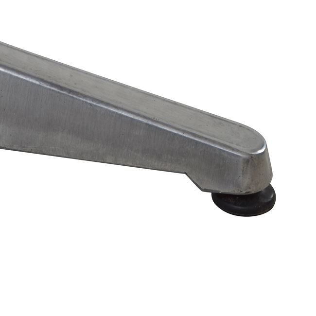 ΣΤΡΟΓΓΥΛΟ ΤΡΑΠΕΖΙ FELIX ΑΛΟΥΜΙΝΙΟΥ Φ70 4ΝΥΧΟ HM5024 5