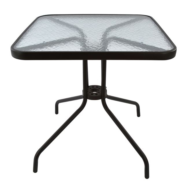 ΤΡΑΠΕΖΙ ΕΞΩΤ.ΧΩΡΟΥ FIGO HM5036.02 ΜΕΤΑΛΛΟ ΚΑΦΕ- ΓΥΑΛΙΝΗ ΕΠΙΦΑΝΕΙΑ 70Χ70Χ72Υεκ 3