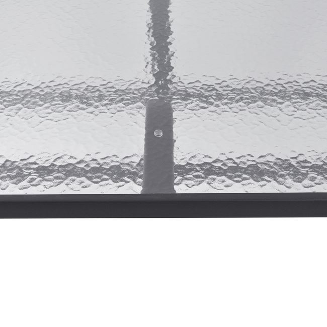 ΤΡΑΠΕΖΙ BRUNO 160Χ90Χ72Υεκ. ΜΕΤΑΛΛΙΚΟ ΓΚΡΙ ΜΕ ΓΥΑΛΙΝΗ ΕΠΙΦΑΝΕΙΑ HM5074.01 4