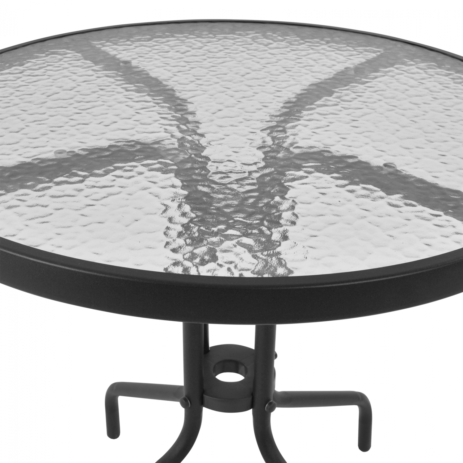 ΤΡΑΠΕΖΙ LIMA Φ70Χ70Υεκ.ΜΕΤΑΛΛΙΚΟ ΓΚΡΙ ΜΕ ΓΥΑΛΙΝΗ ΕΠΙΦΑΝΕΙΑ HM5146.01 4