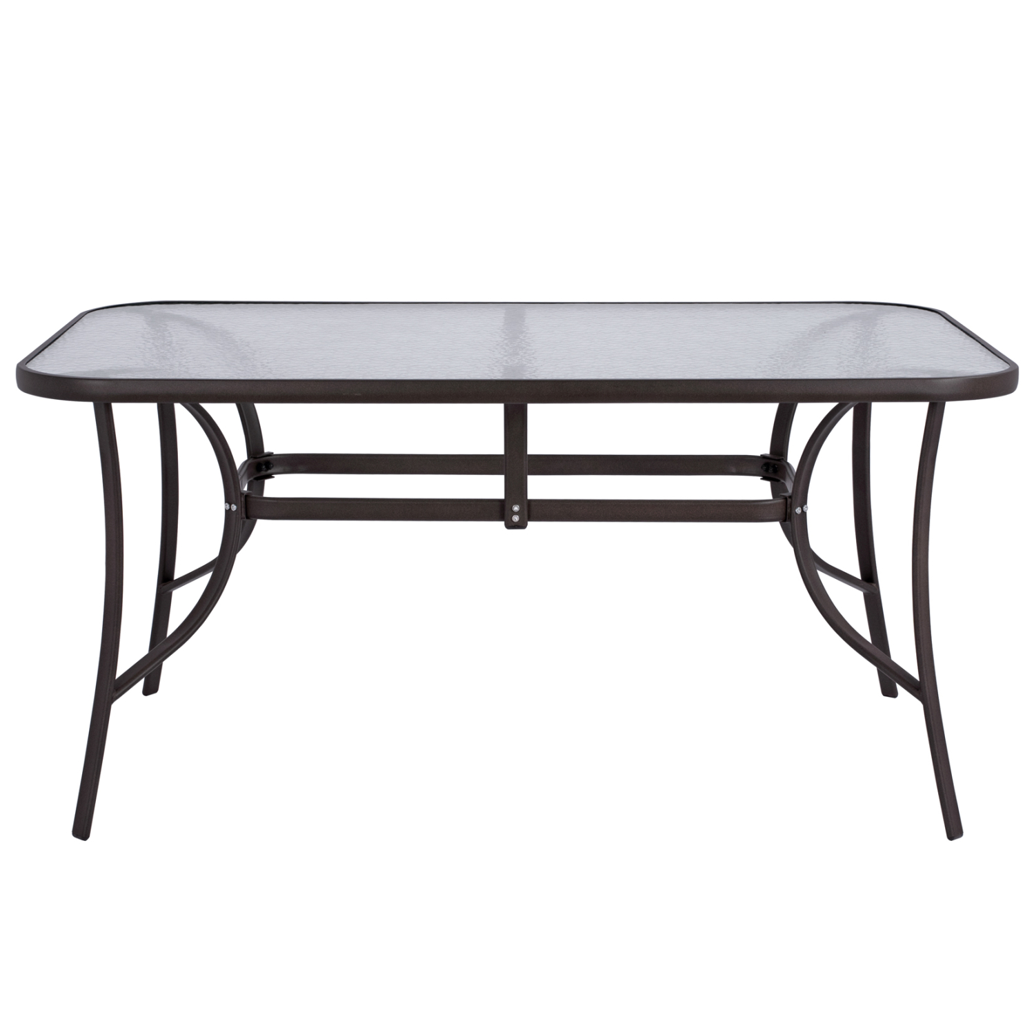 ΤΡΑΠΕΖΙ BRUNO 150X90Χ72Υεκ. ΚΑΦΕ ΜΕΤΑΛΛΙΚΟ ΜΕ ΓΥΑΛΙΝΗ ΕΠΙΦΑΝΕΙΑ HM5145.02 3