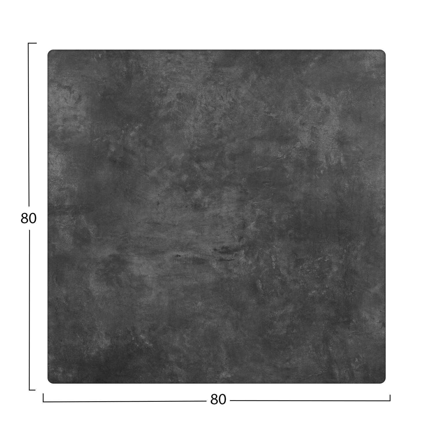 ΕΠΙΦΑΝΕΙΑ ΤΡΑΠΕΖΙΟΥ COMPACT HPL 80X80 εκ. CEMENT HM5162.02 2