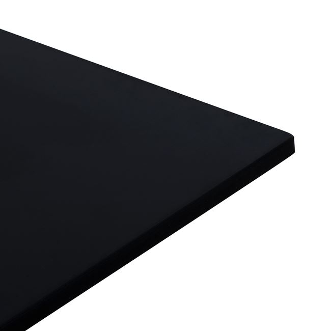 ΕΠΙΦΑΝΕΙΑ ΤΡΑΠΕΖΙΟΥ COMPACT HPL 80X80 εκ. ΜΑΥΡΗ HM5162.03 3