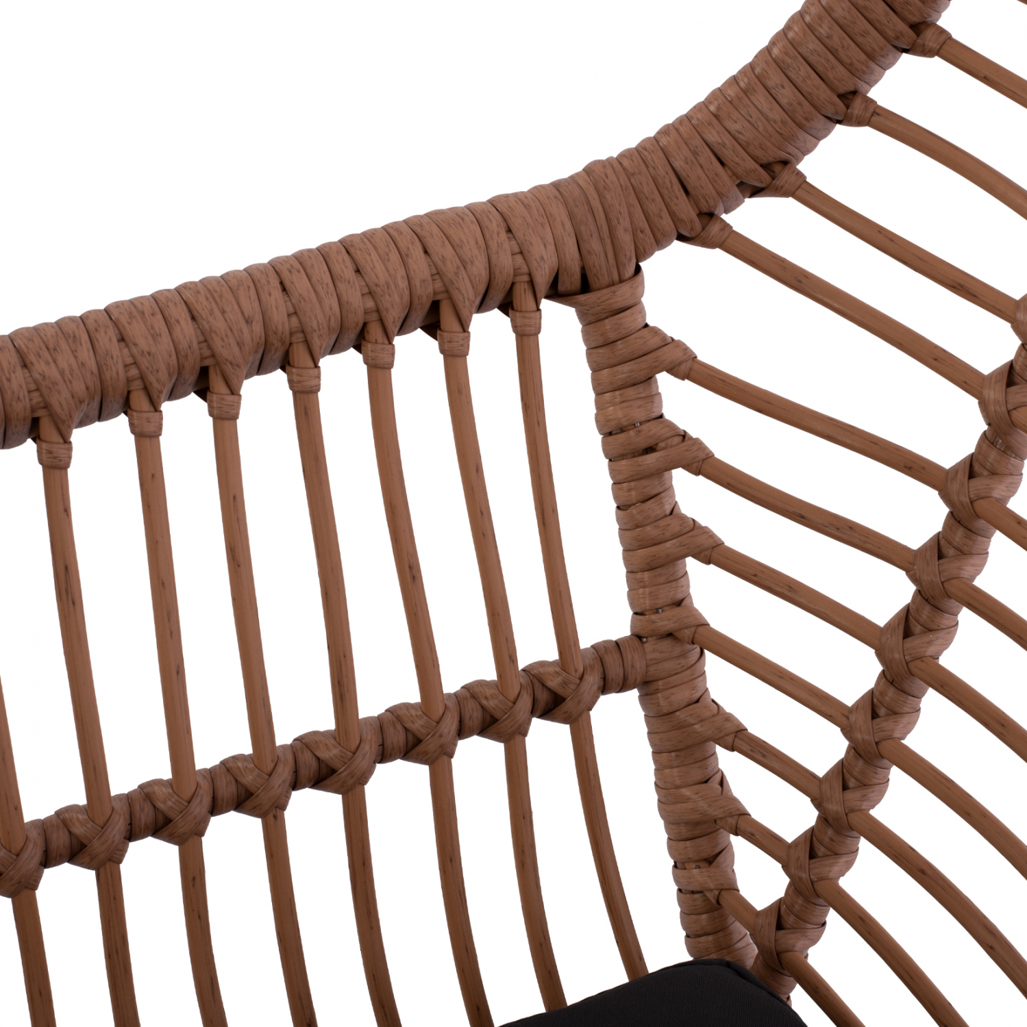 ΣΕΤ ΣΑΛΟΝΙ 4ΤΜΧ ΜΕΤΑΛΛΙΚΟ ΜΕ WICKER ΣΚΟΥΡΟ ΓΚΡΙ - ΜΠΕΖ HM5530 9