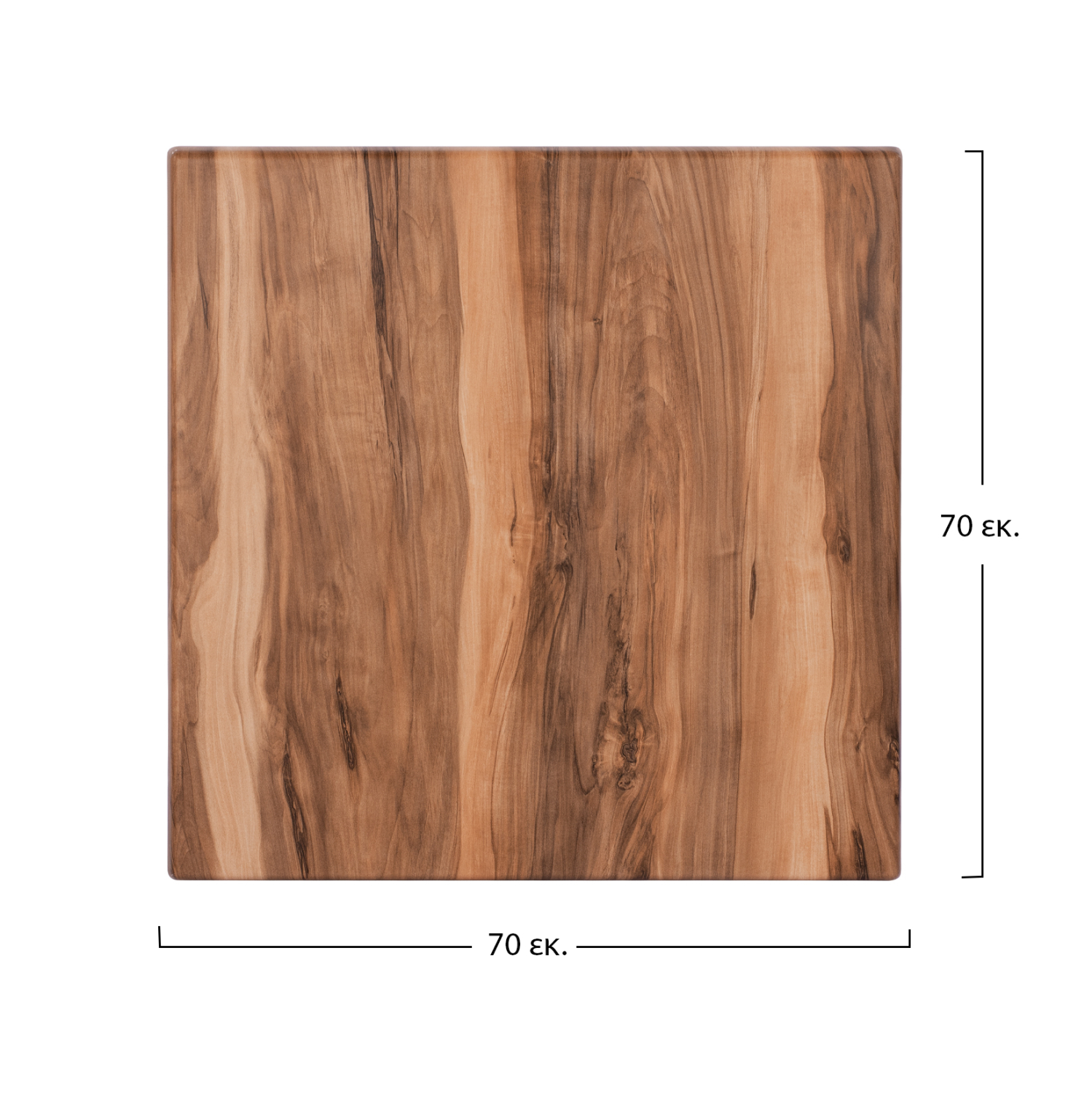 ΕΠΙΦΑΝΕΙΑ ΤΡΑΠΕΖΙΟΥ WERZALIT 70Χ70Χ3.5εκ. INDIAN SESAMI HM5230.10 2