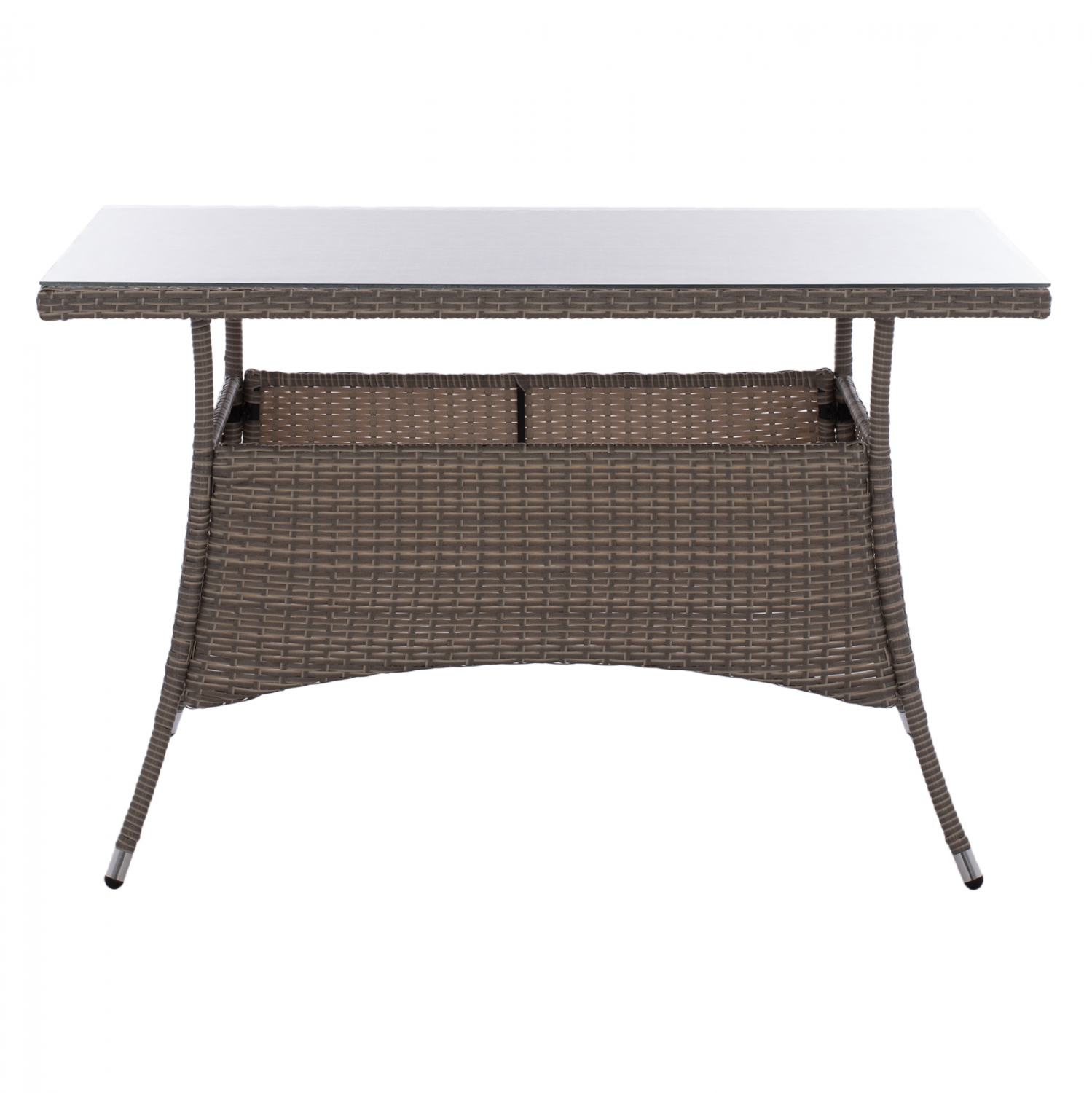 ΤΡΑΠΕΖΙ ΜΕΤΑΛΛΙΚΟ MILITARY RATTAN ΓΚΡΙ HM5141.31 120x70x75Υ εκ. 3