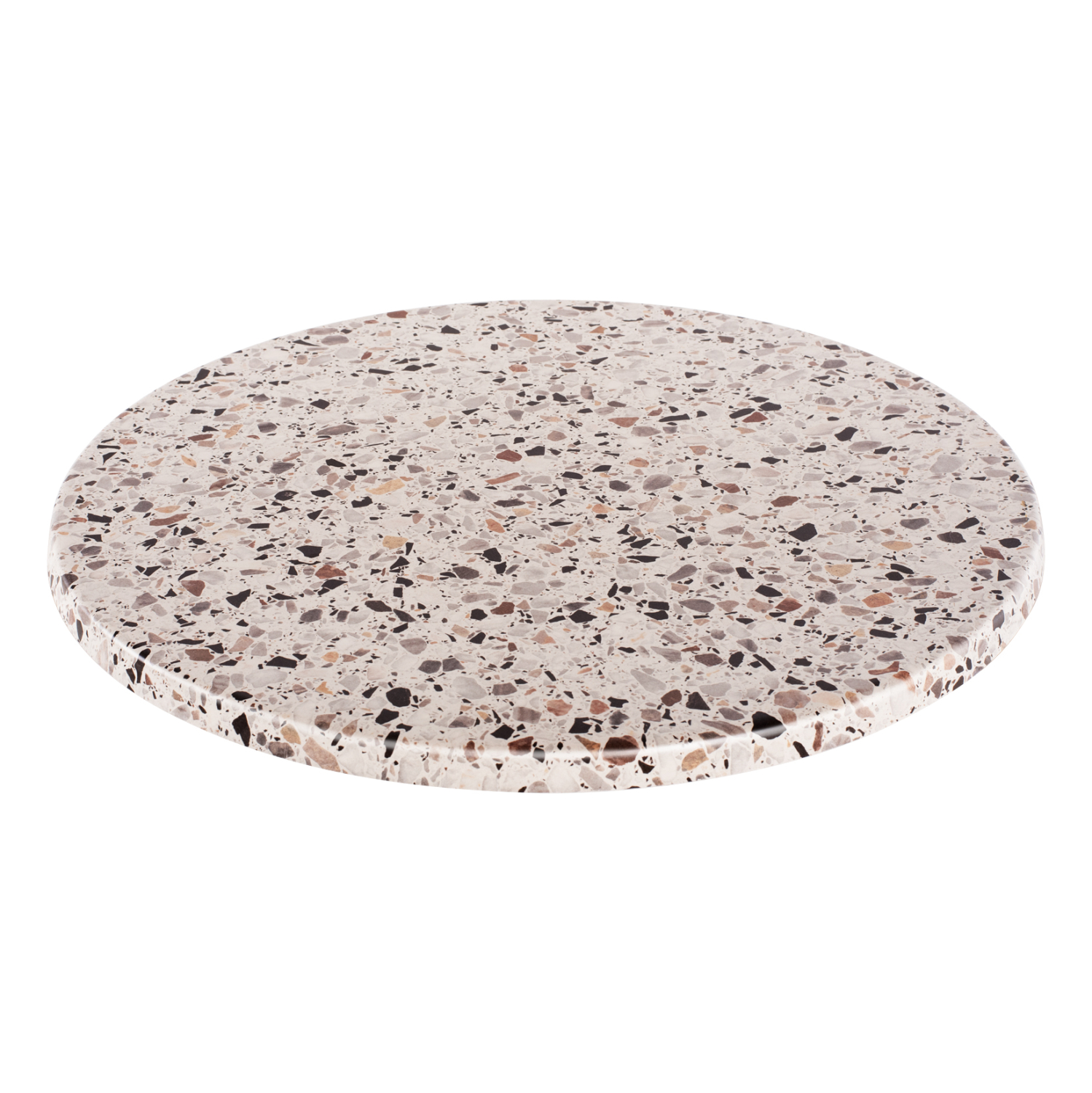 ΕΠΙΦΑΝΕΙΑ ΤΡΑΠΕΖΙΟΥ ΣΤΡΟΓΓΥΛΗ Φ60Χ2.5εκ. 5766 WERZALIT TERRAZZO HM5227.16 3