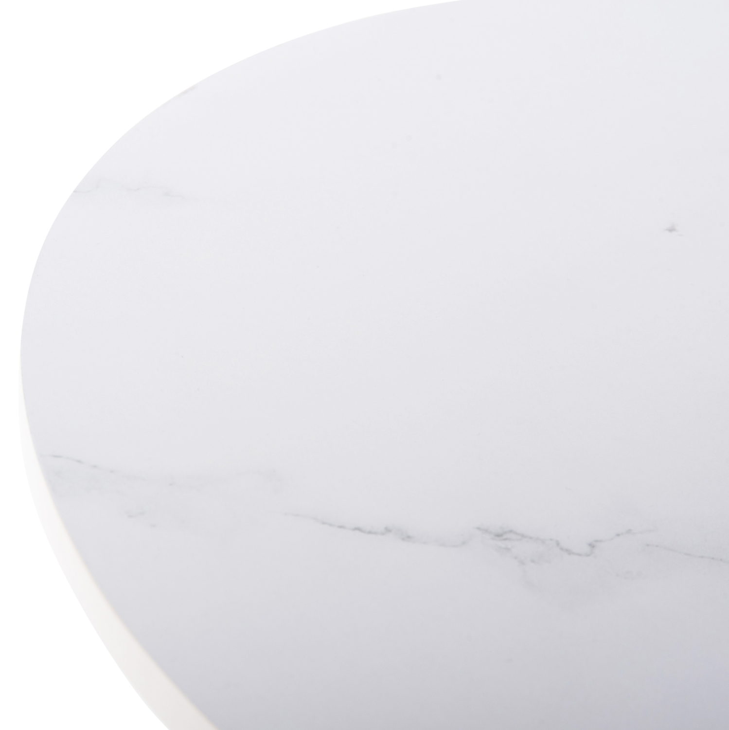 ΤΡΑΠΕΖΙ ΣΑΛΟΝΙΟΥ ACRYLON HM9779.01 HPL ΛΕΥΚΟ ΜΑΡΜΑΡΟ-ΑΚΡΥΛΙΚΟ ΠΟΔΙ Φ40x41Υεκ. 6