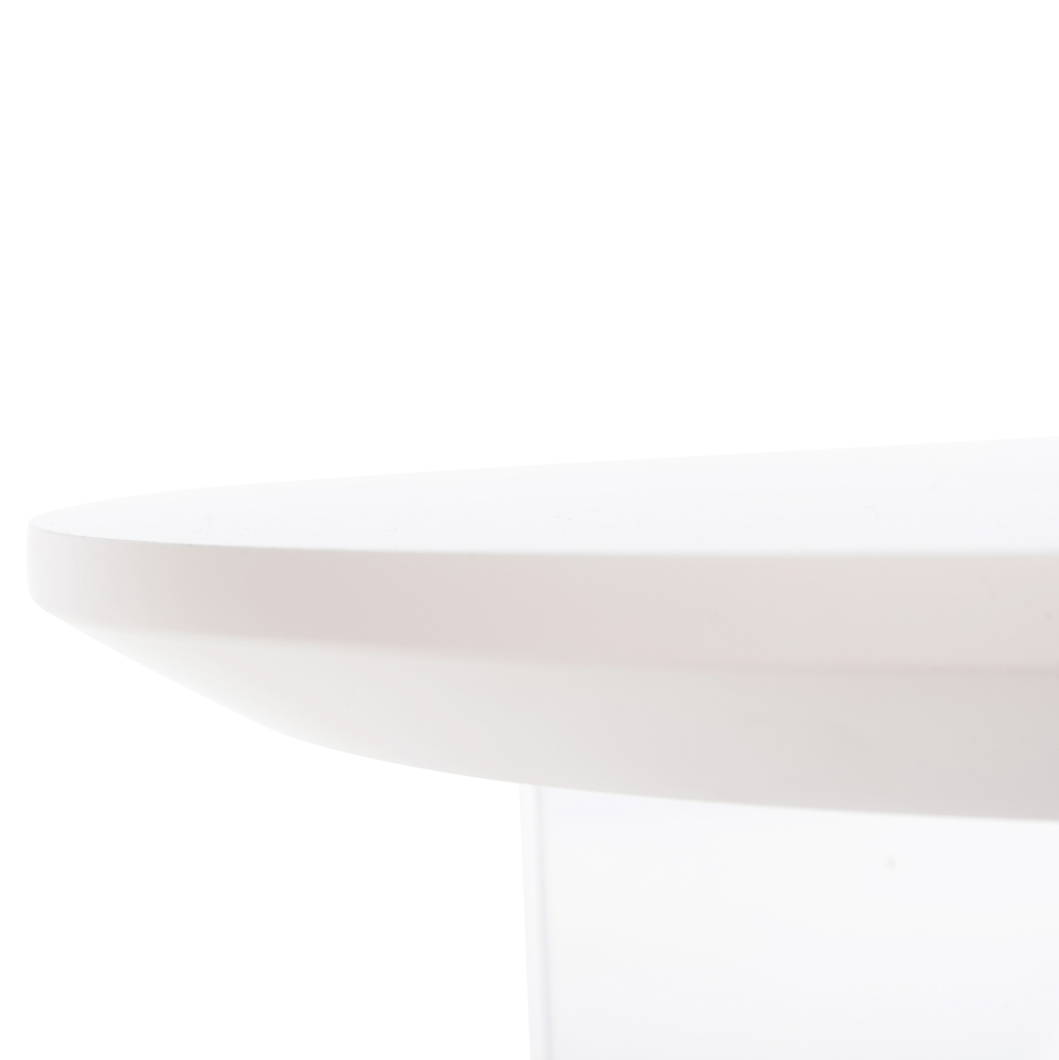 ΤΡΑΠΕΖΙ ΣΑΛΟΝΙΟΥ ACRYLON HM9779.01 HPL ΛΕΥΚΟ ΜΑΡΜΑΡΟ-ΑΚΡΥΛΙΚΟ ΠΟΔΙ Φ40x41Υεκ. 7
