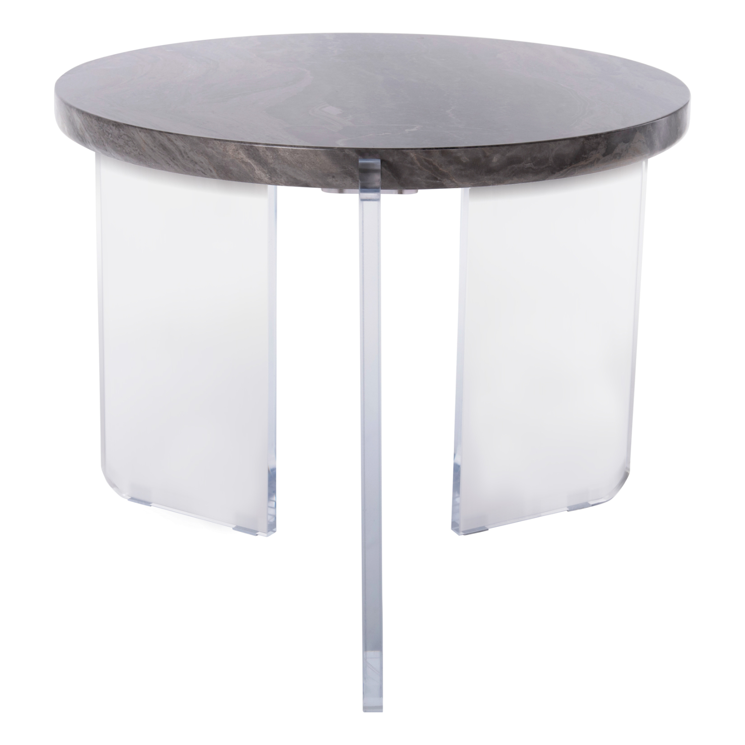 ΤΡΑΠΕΖΙ ΣΑΛΟΝΙΟΥ ACRYCON HM9780.01 MDF ME ΥΔΑΤΟΑΠΩΘΗΤΙΚΗ ΕΠΙΣΤΡΩΣΗ-ΑΚΡΥΛΙΚΑ ΠΟΔΙΑ Φ64x51Yεκ. 1