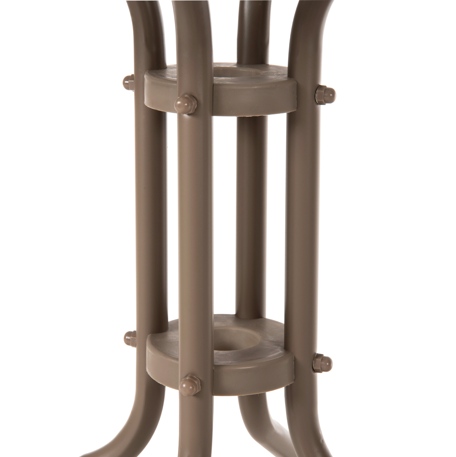 ΤΡΑΠΕΖΙ ΕΞ.ΧΩΡΟΥ ΣΤΡΟΓΓΥΛΟ LIMA HM5079.04 ΣΑΜΠΑΝΙ ΜΕΤΑΛΛΟ-ΓΥΑΛΙΝΗ ΕΠΙΦΑΝΕΙΑ Φ60x70Υ 7