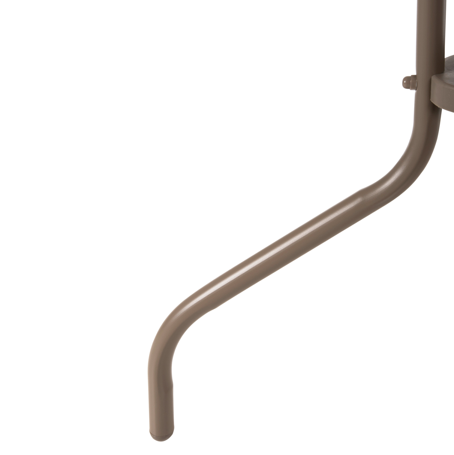 ΤΡΑΠΕΖΙ ΕΞ.ΧΩΡΟΥ ΣΤΡΟΓΓΥΛΟ LIMA HM5079.04 ΣΑΜΠΑΝΙ ΜΕΤΑΛΛΟ-ΓΥΑΛΙΝΗ ΕΠΙΦΑΝΕΙΑ Φ60x70Υ 8