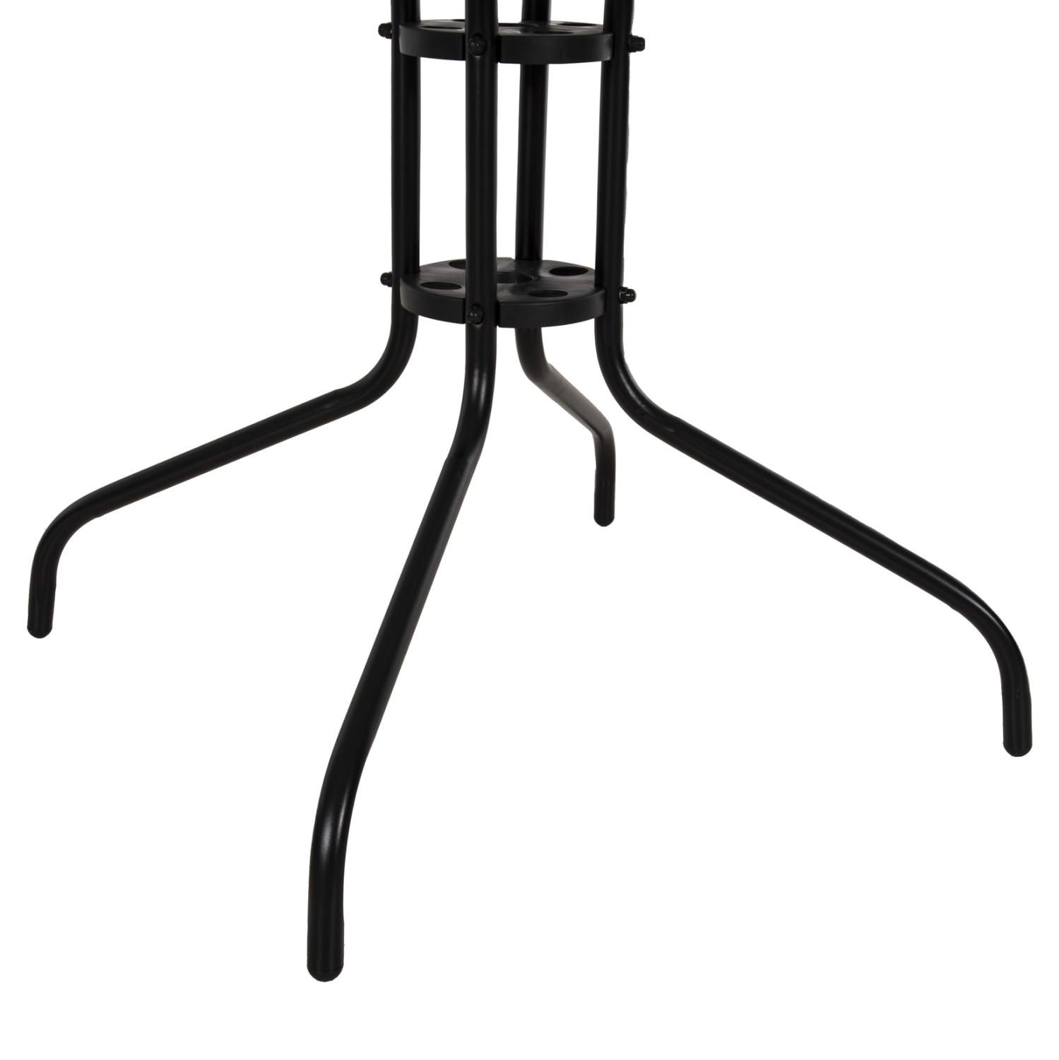 ΤΡΑΠΕΖΙ ΕΞΩΤ.ΧΩΡΟΥ FIGO HM5972.03 ΜΕΤΑΛΛΟ ΜΑΥΡΟ-ΓΥΑΛΙΝΗ ΕΠΙΦΑΝΕΙΑ 80Χ80Χ71Υεκ 7