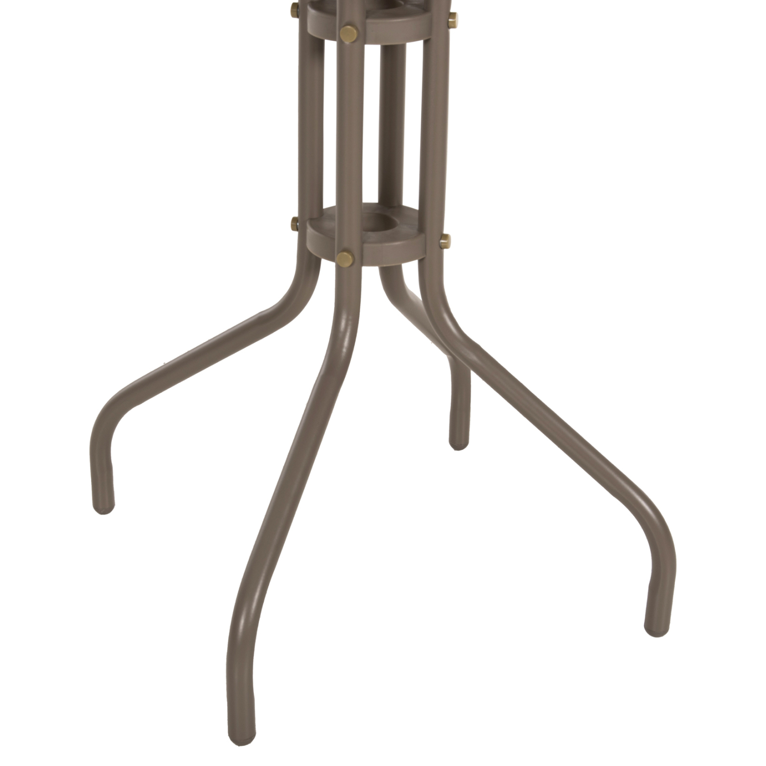 ΤΡΑΠΕΖΙ ΕΞ.ΧΩΡΟΥ ΣΤΡΟΓΓΥΛΟ LINO HM5973.04 ΜΕΤΑΛΛΙΚΟ ΣΑΜΠΑΝΙ Φ60x70Υεκ. 7