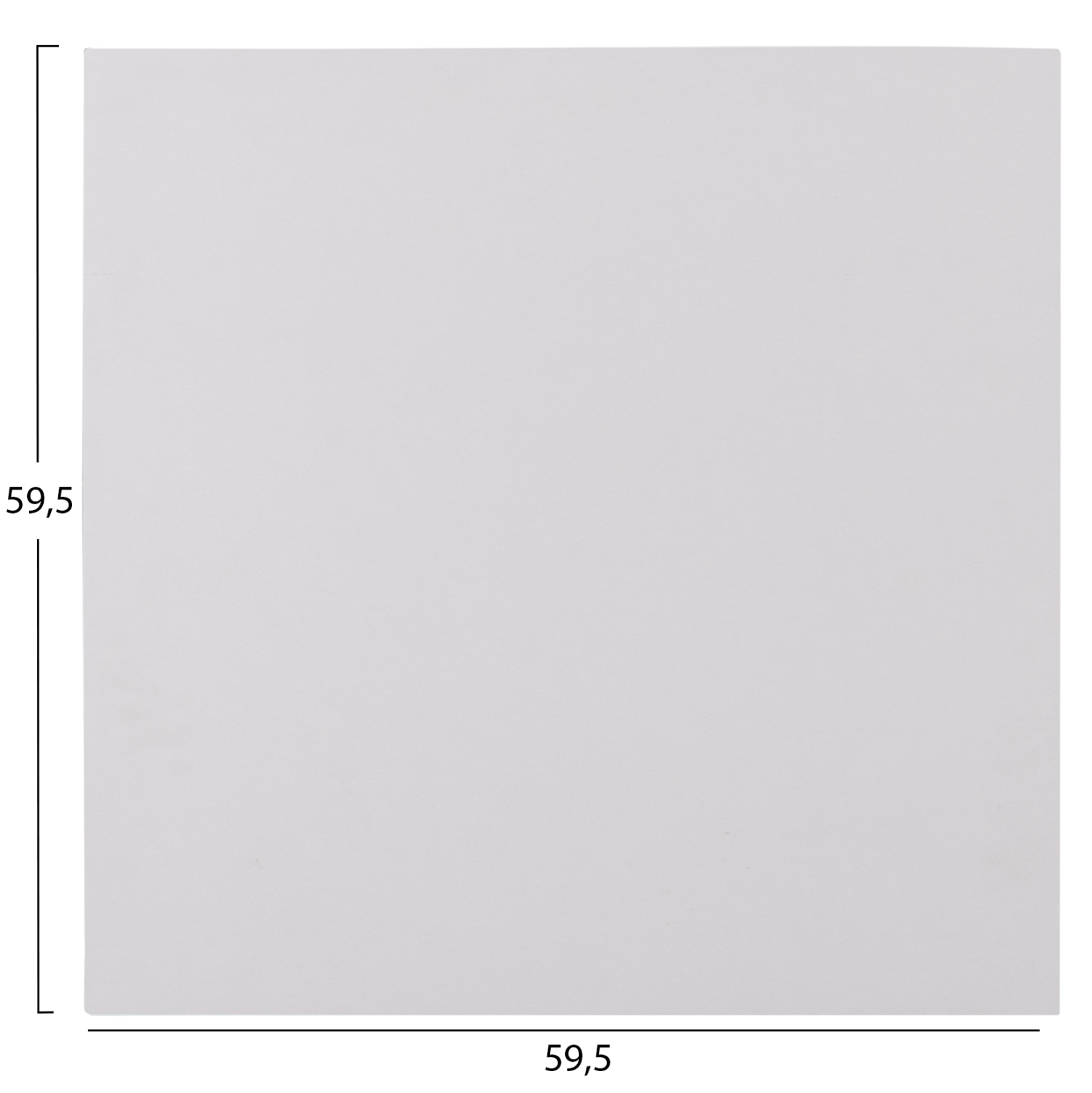 EΠΙΦΑΝΕΙΑ ΤΡΑΠΕΖΙΟΥ HPL HM6363.02 ΤΕΤΡΑΓΩΝΗ ΛΕΥΚΗ COMPACT 59.5X59.5X1.5εκ. 2