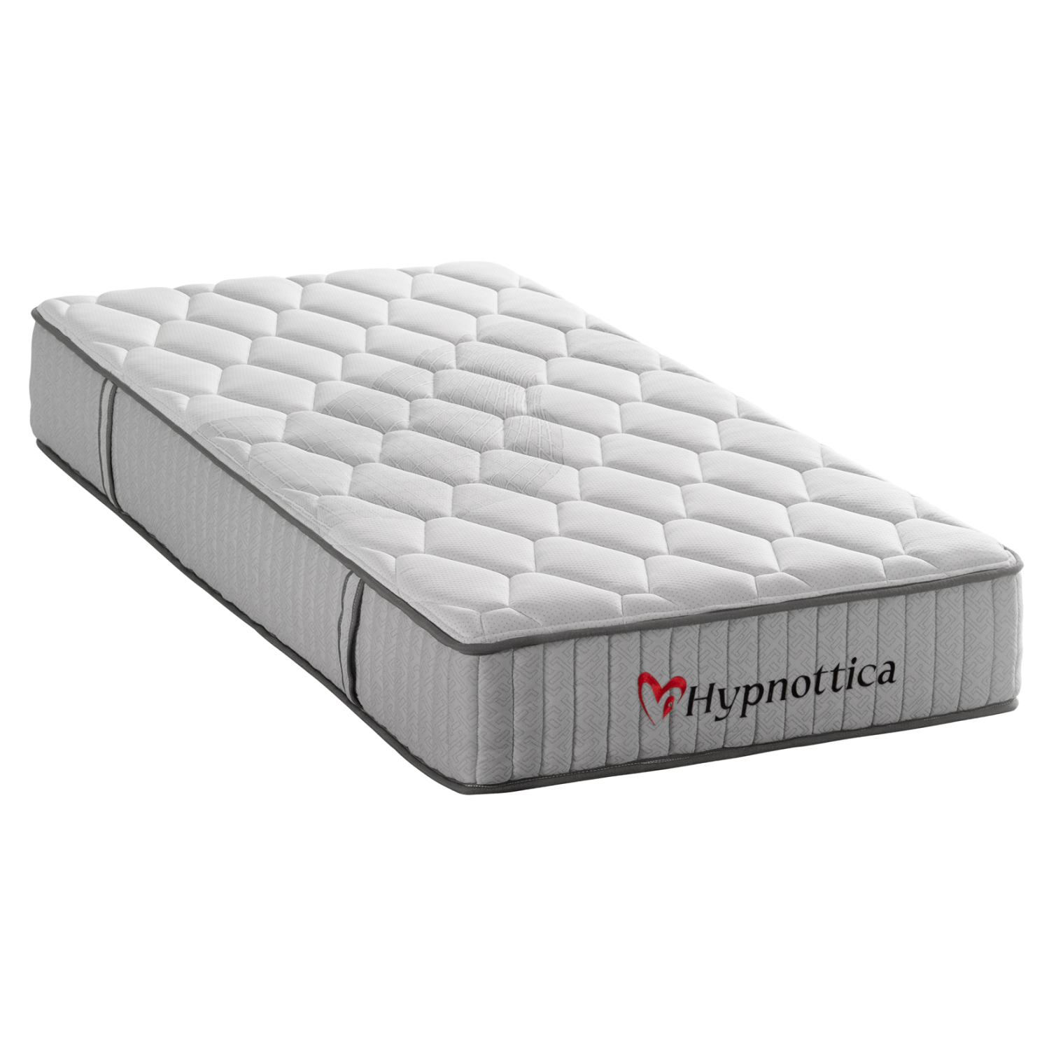 ΣΤΡΩΜΑ ΜΟΝΟ HYPNOTTICA HM748.01 POCKET SPRINGS--ΛΕΥΚΟ 90x190x25Υεκ. 1