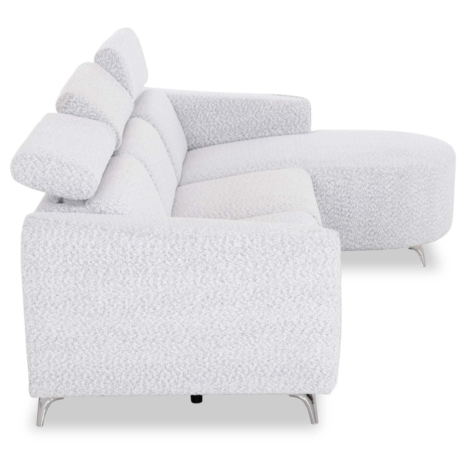 ΚΑΝΑΠΕΣ ΔΕΞΙΑ ΓΩΝΙΑ 3Θ ΜΕ RECLINE VALENTE HM3317.01R ΑΝΟΙΧΤΟ ΓΚΡΙ ΥΦΑΣΜΑ 275x160x104Yεκ 4