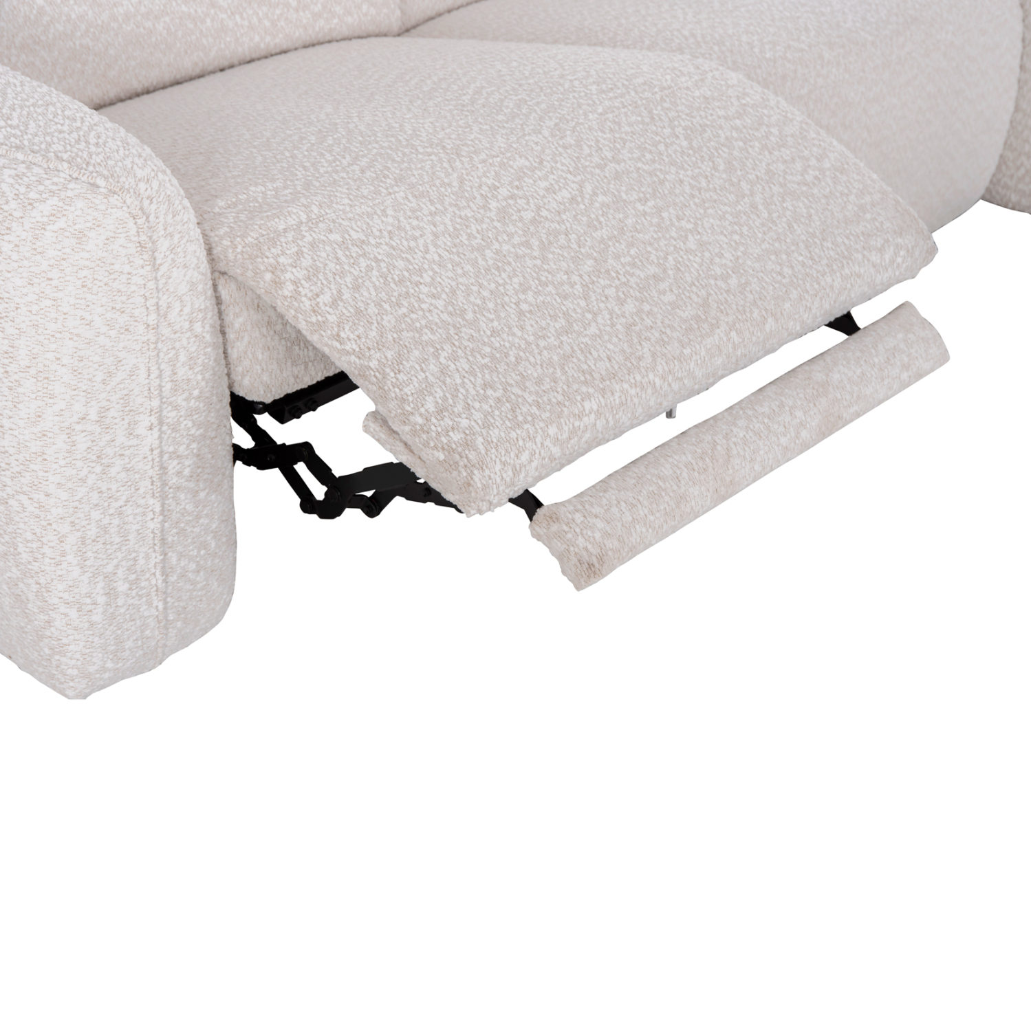ΚΑΝΑΠΕΣ ΔΕΞΙΑ ΓΩΝΙΑ 3Θ ΜΕ RECLINE VALENTE HM3317.02R ΜΠΕΖ ΥΦΑΣΜΑ 275x160x104Yεκ 10