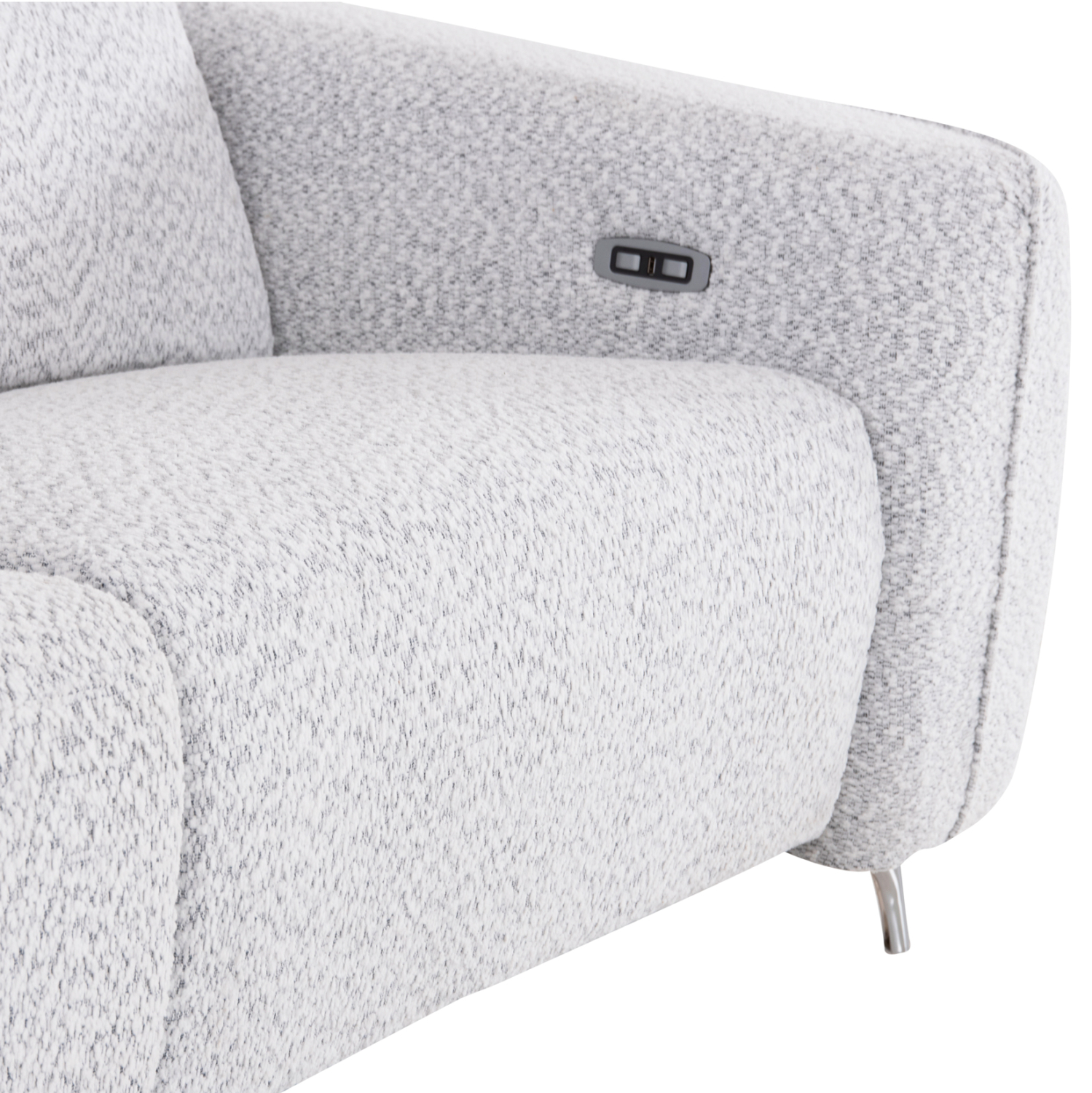ΚΑΝΑΠΕΣ ΑΡΙΣΤΕΡΗ ΓΩΝΙΑ 3Θ ΜΕ RECLINE VALENTE HM3317.01L ΑΝΟΙΧΤΟ ΓΚΡΙ ΥΦΑΣΜΑ 275x160x104Yεκ 10