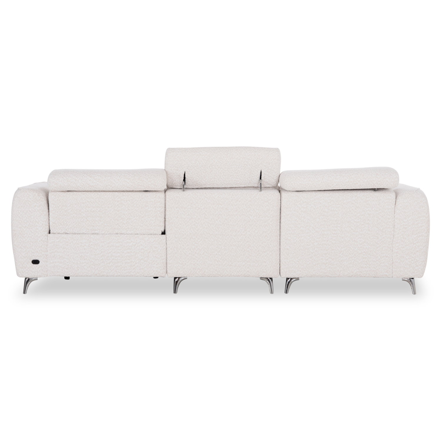 ΚΑΝΑΠΕΣ ΑΡΙΣΤΕΡΗ ΓΩΝΙΑ 3Θ ΜΕ RECLINE VALENTE HM3317.02L ΜΠΕΖ ΥΦΑΣΜΑ 275x160x104Yεκ 6