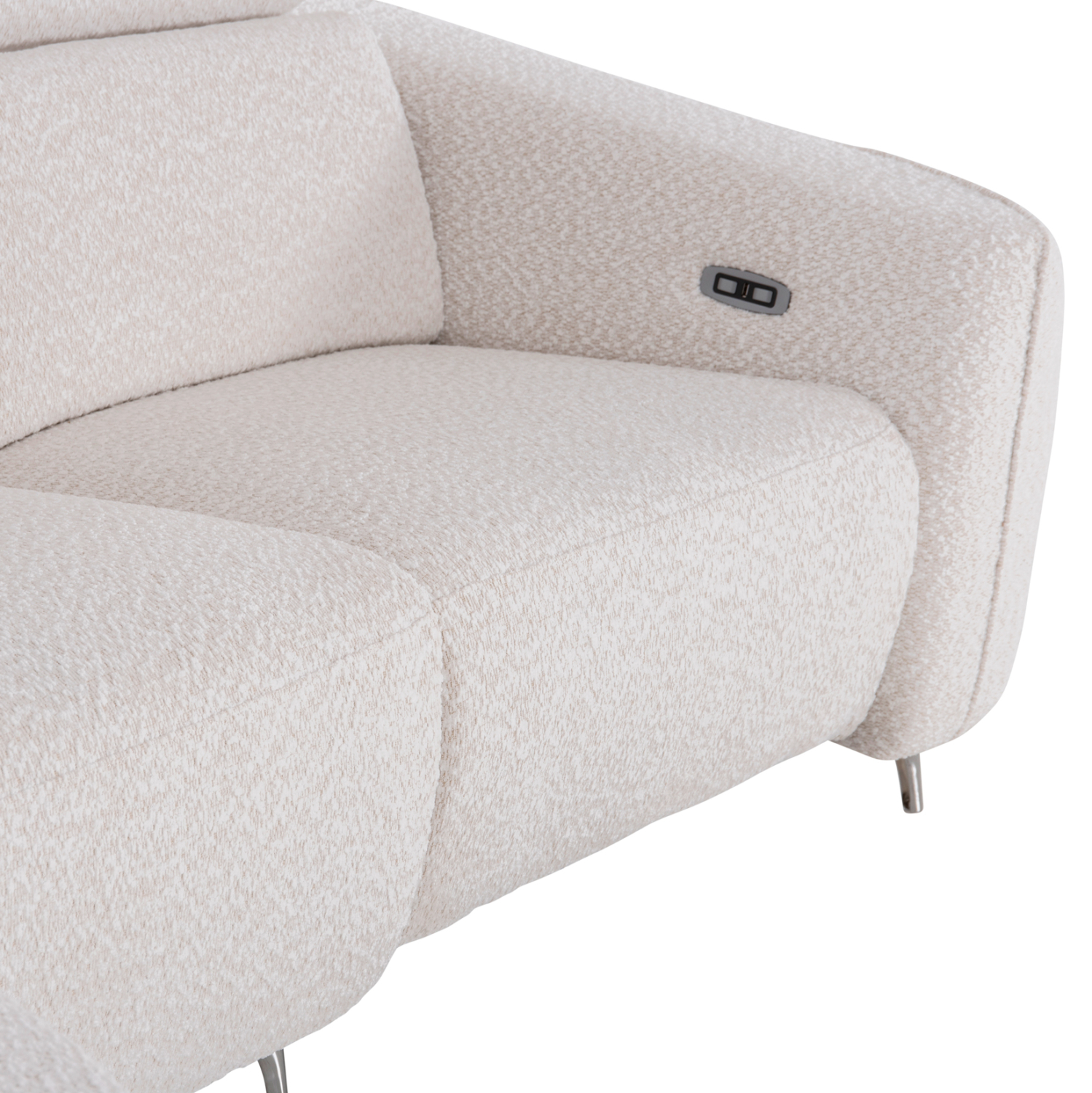 ΚΑΝΑΠΕΣ ΑΡΙΣΤΕΡΗ ΓΩΝΙΑ 3Θ ΜΕ RECLINE VALENTE HM3317.02L ΜΠΕΖ ΥΦΑΣΜΑ 275x160x104Yεκ 8