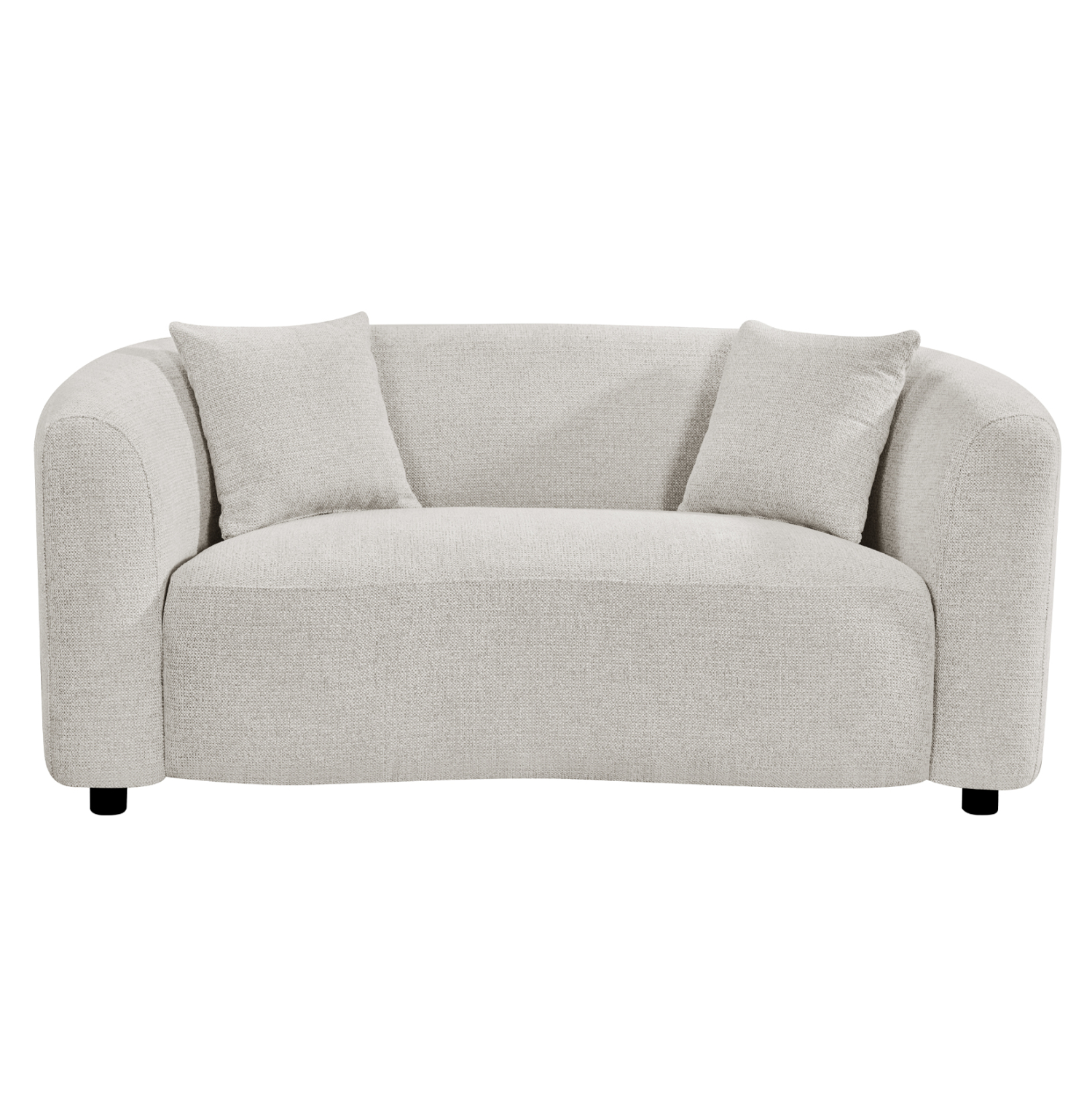 ΚΑΝΑΠΕΣ 2-ΘΕΣΙΟΣ NORD HM3322.02 ΑΝΟΙΧΤΟ ΜΠΕΖ ΥΦΑΣΜΑ 170x91x75Υεκ. 3