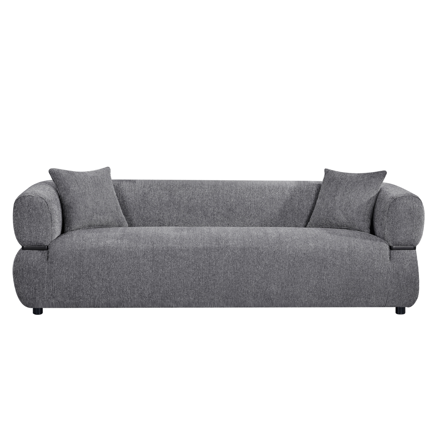 ΚΑΝΑΠΕΣ 3-ΘΕΣΙΟΣ ARCTIS HM3327.01 ΓΚΡΙ ΥΦΑΣΜΑ 229x88x68Υεκ. 3