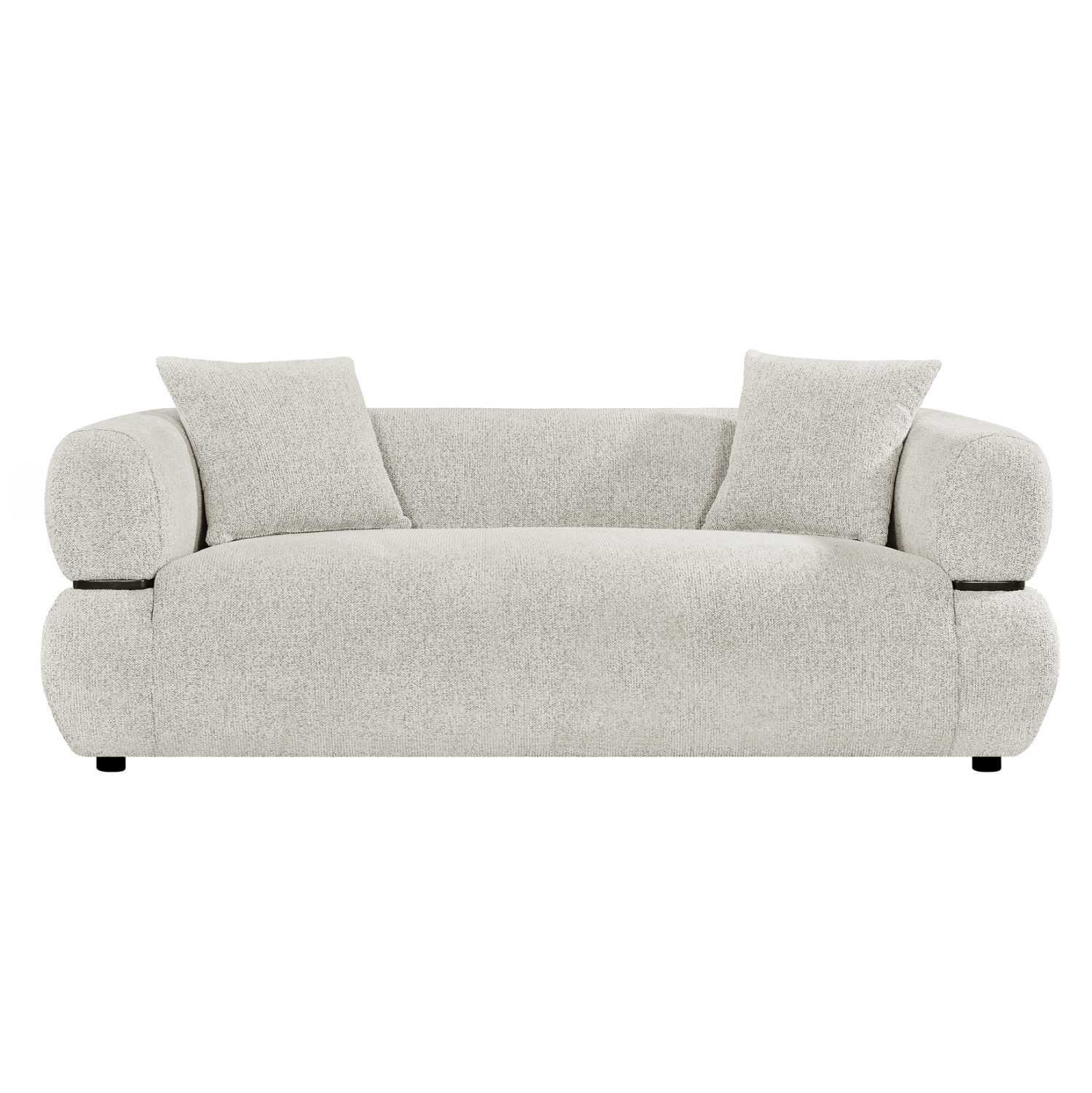 ΚΑΝΑΠΕΣ 2-ΘΕΣΙΟΣ ARCTIS HM3328.02 ΑΝΟΙΧΤΟ ΜΠΕΖ ΥΦΑΣΜΑ 169x88x68Υεκ. 3