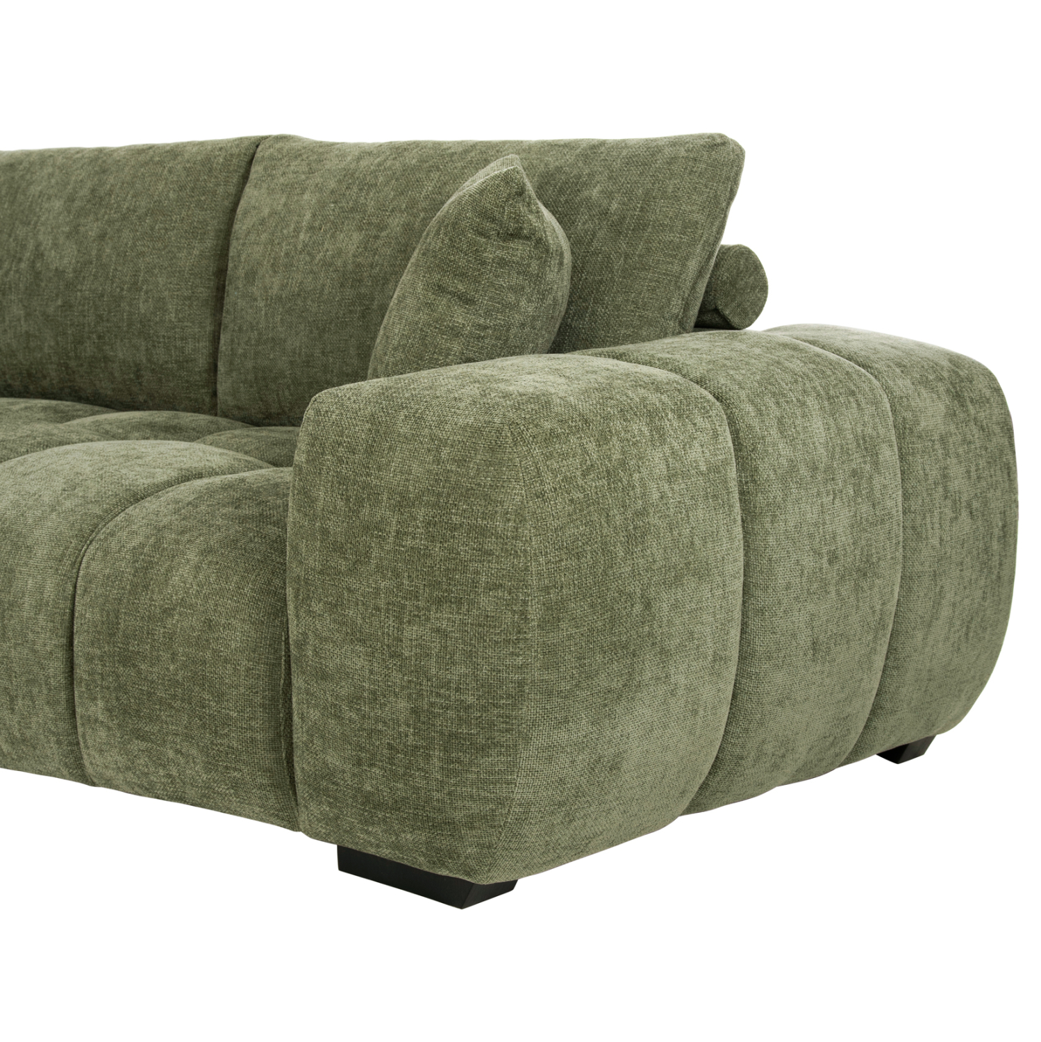 ΚΑΝΑΠΕΣ ΓΩΝΙΑ (ΑΡΙΣΤΕΡΗ) COVEN HM3266.14L ΠΡΑΣΙΝΟ ΥΦΑΣΜΑ 298x102-208x85Υεκ. 10