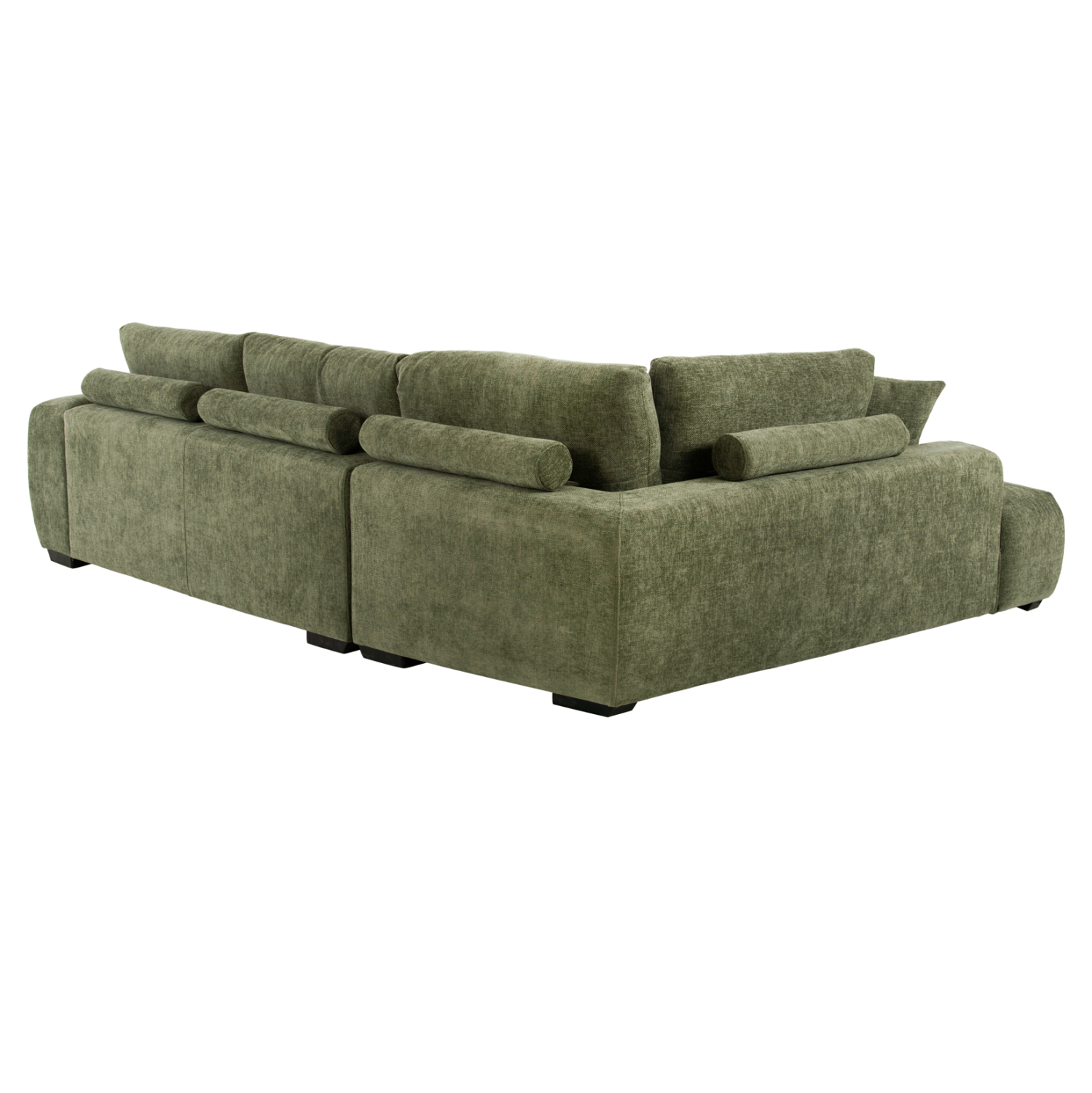 ΚΑΝΑΠΕΣ ΓΩΝΙΑ (ΑΡΙΣΤΕΡΗ) COVEN HM3266.14L ΠΡΑΣΙΝΟ ΥΦΑΣΜΑ 298x102-208x85Υεκ. 5