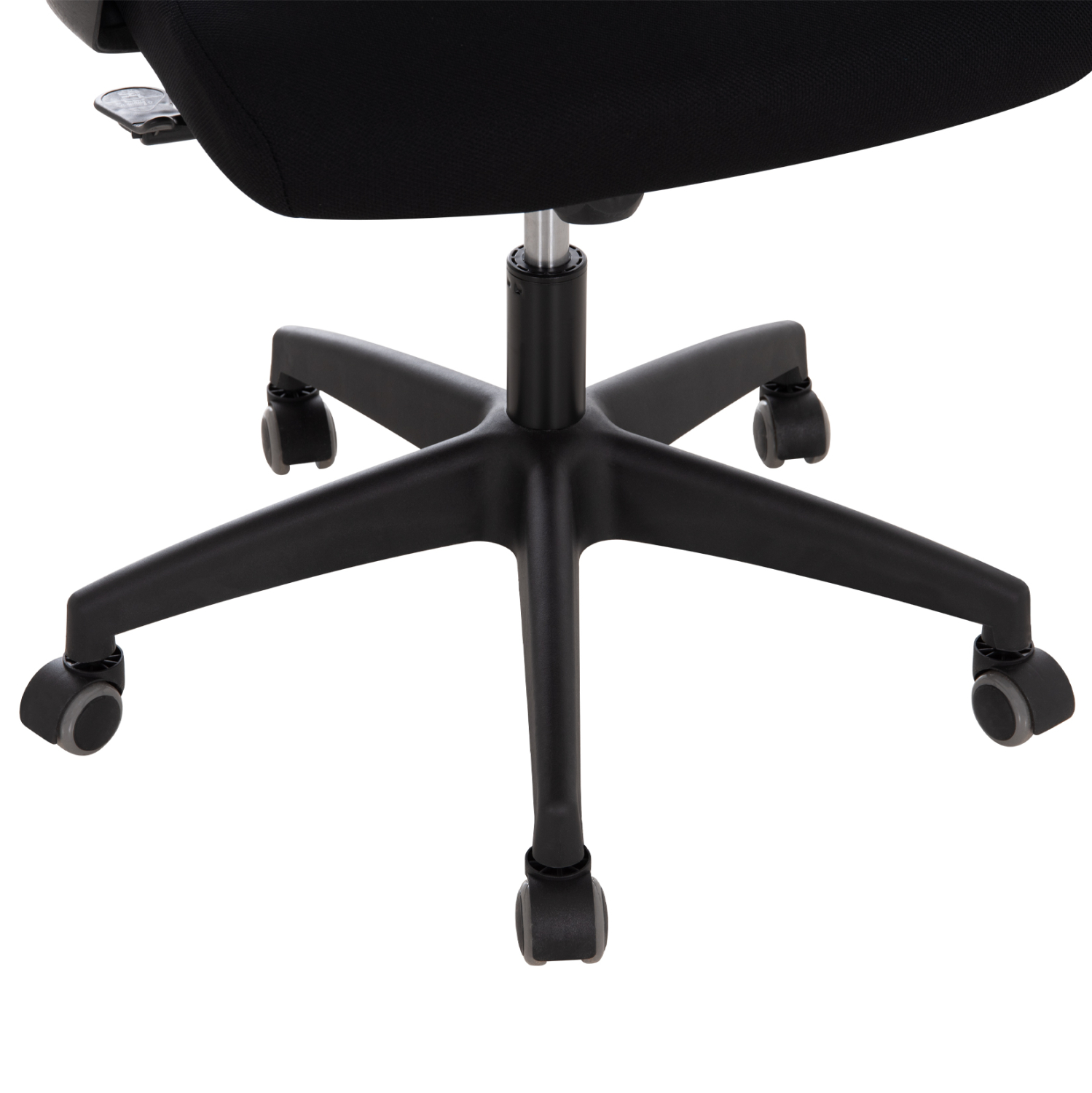 ΚΑΡΕΚΛΑ ΓΡΑΦΕΙΟΥ ELVAR HM1219.01 ΜΑΥΡO MESH--ΒΑΣΗ ΠΟΛΥΠΡΟΠΥΛΕΝΙΟΥ 63x56x125Υεκ 9