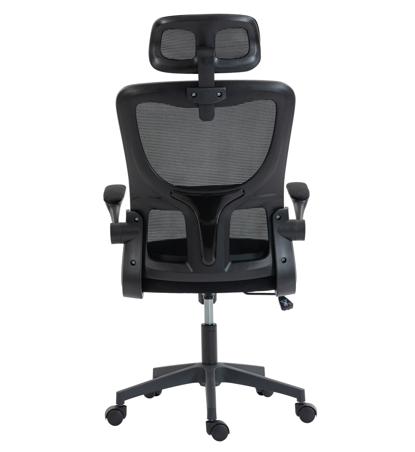 ΚΑΡΕΚΛΑ ΓΡΑΦΕΙΟΥ KESI HM1222.01 ΜΑΥΡO MESH &amp; PP 61x62x125Υεκ. 6
