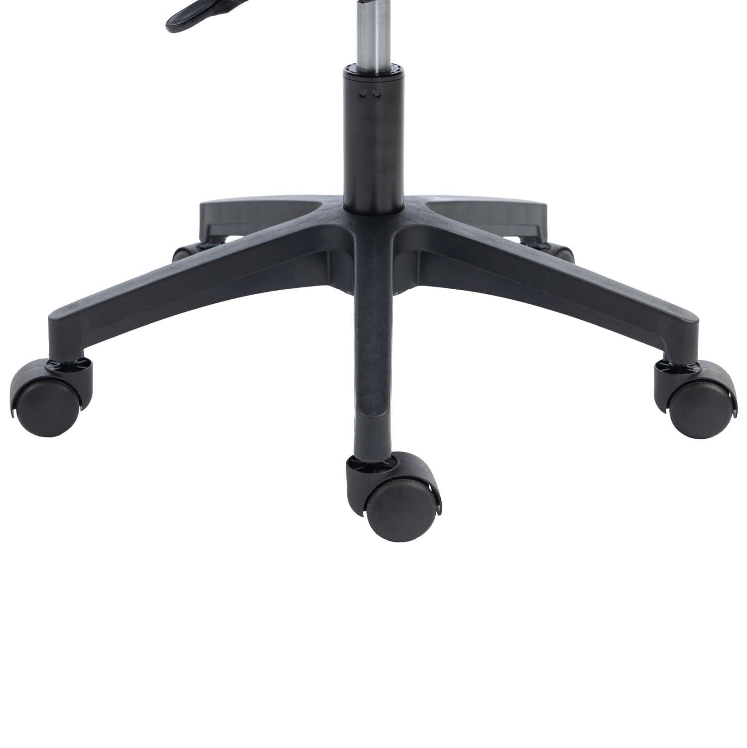 ΚΑΡΕΚΛΑ ΓΡΑΦΕΙΟΥ MATRON HM1226.01 ΜΑΥΡO PP &amp; MESH ΥΦΑΣΜΑ 47x47x128Υεκ 10