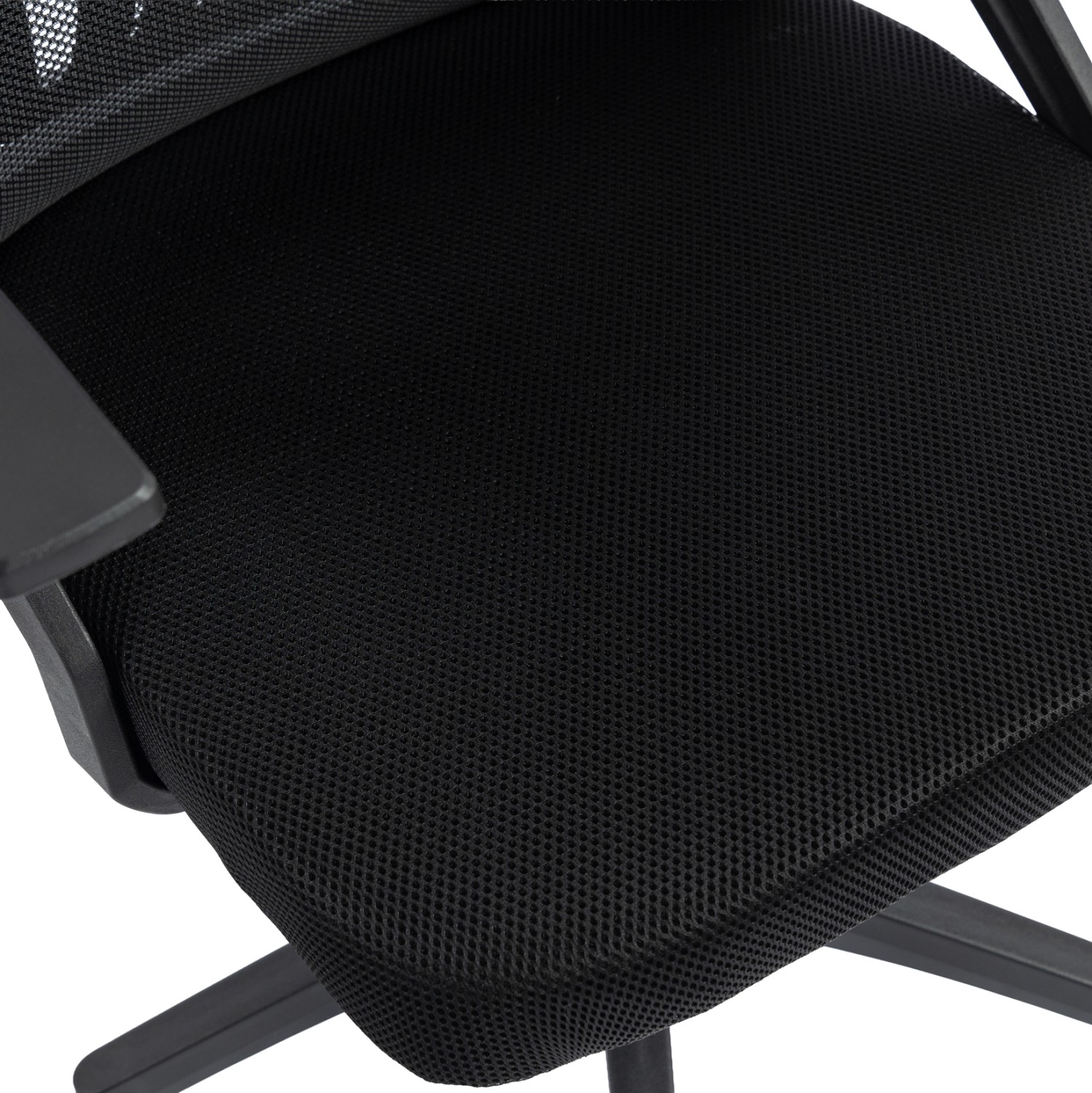 ΚΑΡΕΚΛΑ ΓΡΑΦΕΙΟΥ MATRON HM1226.01 ΜΑΥΡO PP &amp; MESH ΥΦΑΣΜΑ 47x47x128Υεκ 9