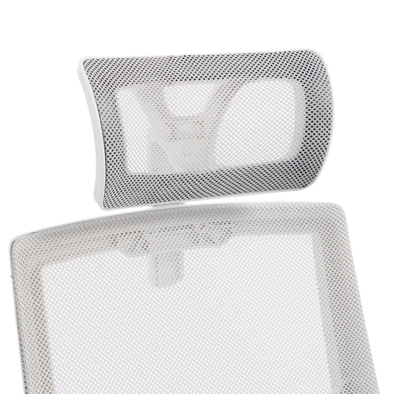 ΚΑΡΕΚΛΑ ΓΡΑΦΕΙΟΥ MATRON HM1226.02 ΛΕΥΚΟ PP--ΑΝΟΙΧΤΟ ΓΚΡΙ MESH 59x55x115Υεκ 8