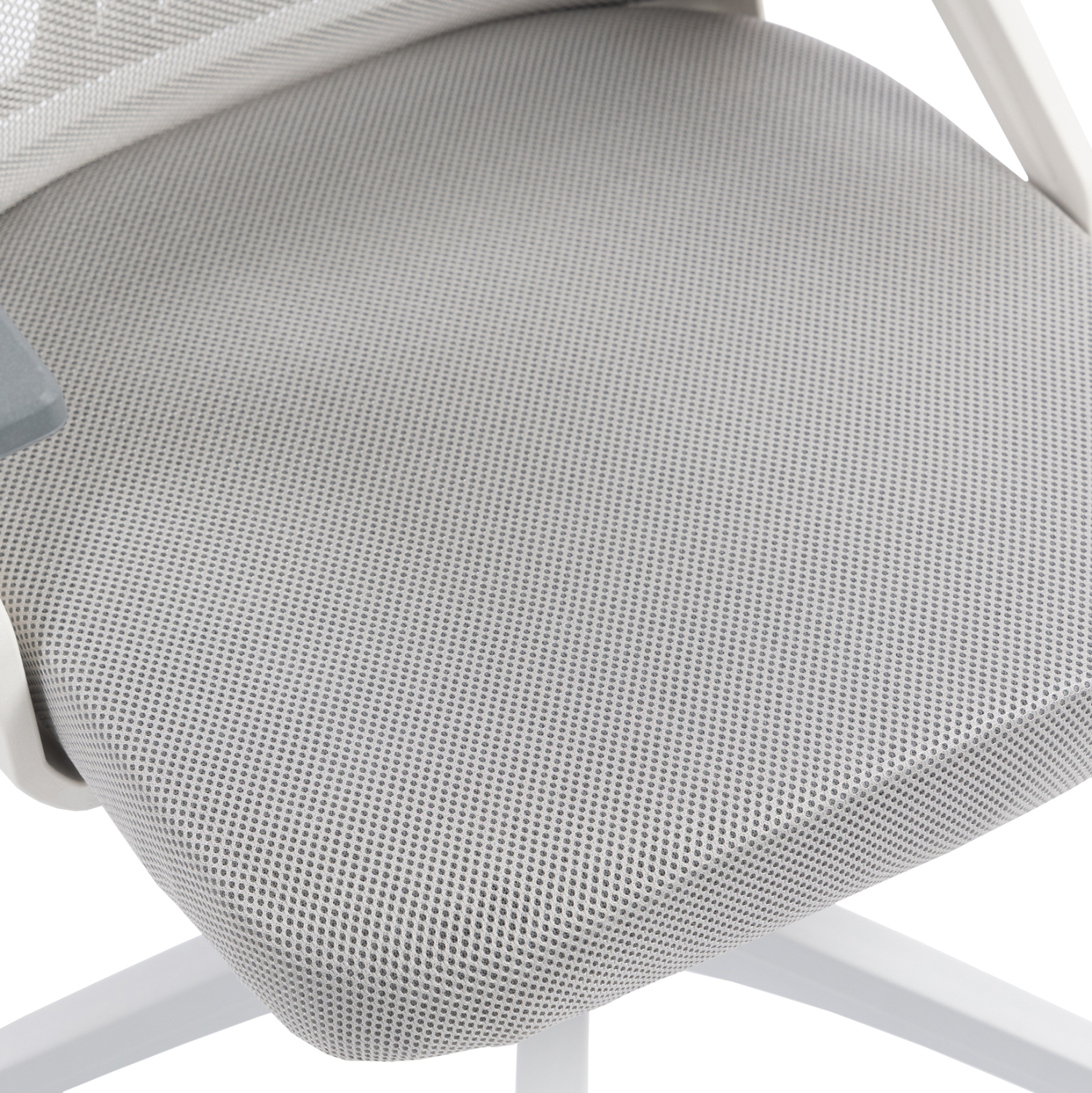 ΚΑΡΕΚΛΑ ΓΡΑΦΕΙΟΥ MATRON HM1226.02 ΛΕΥΚΟ PP--ΑΝΟΙΧΤΟ ΓΚΡΙ MESH 59x55x115Υεκ 9